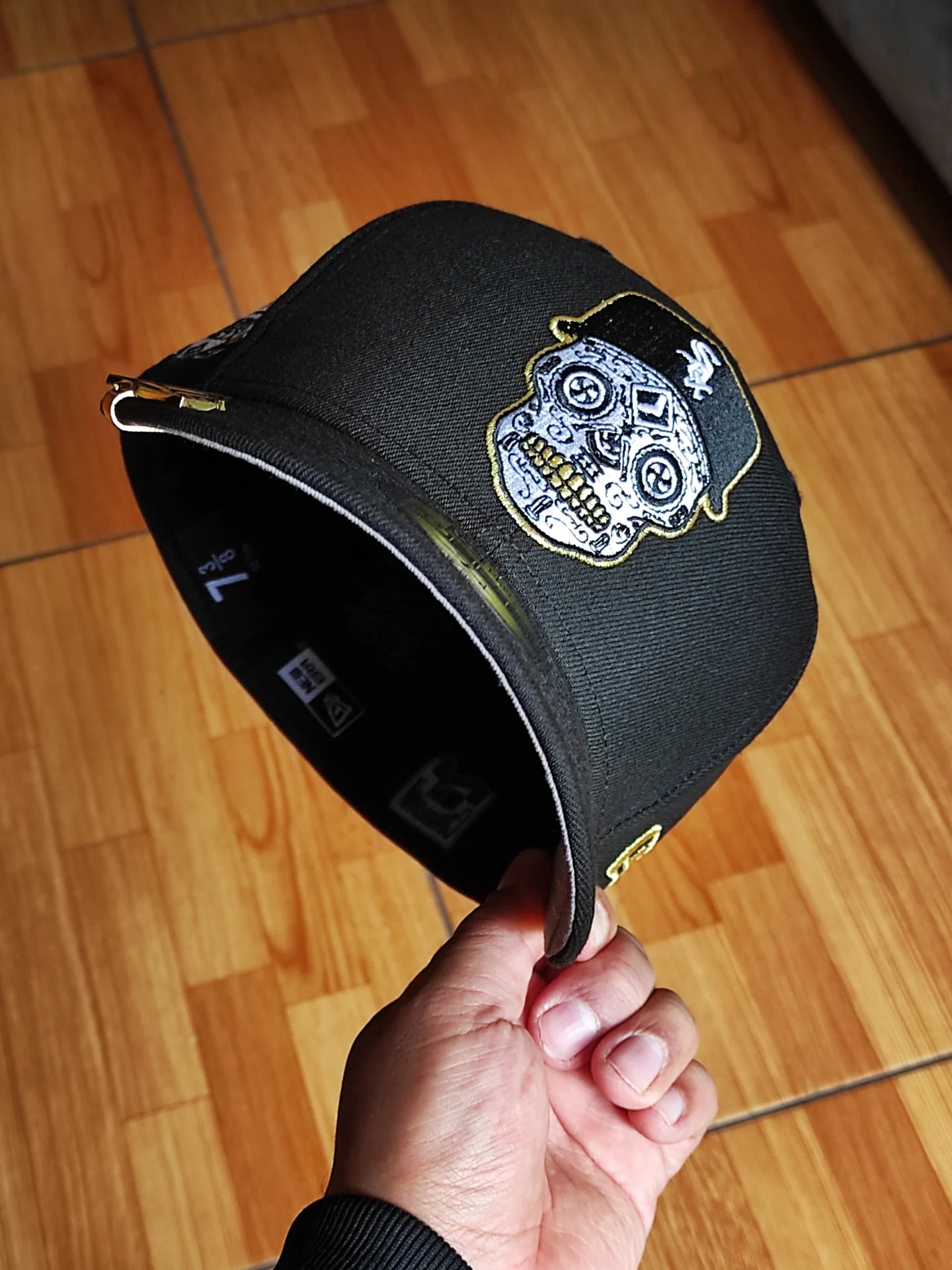 New Era Chicago White Sox Skull Prime Comiskey Park Edition 59Fifty Fitted Hat