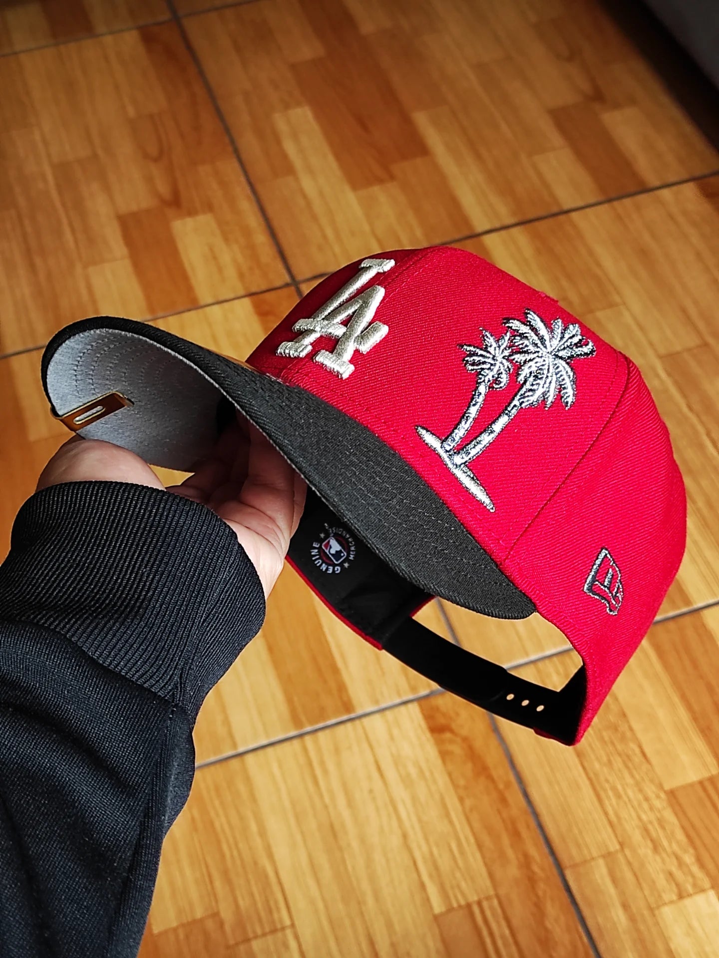 New Era Los Angeles Dodgers palm 🌴two Tone red black 9FIFTY snapback