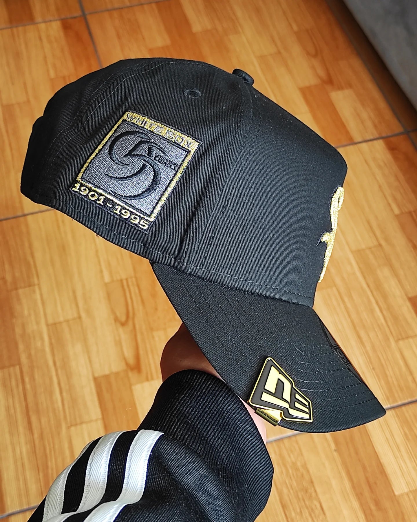 New Era White Sox ✨luxury black 9FORTY A-FRAME