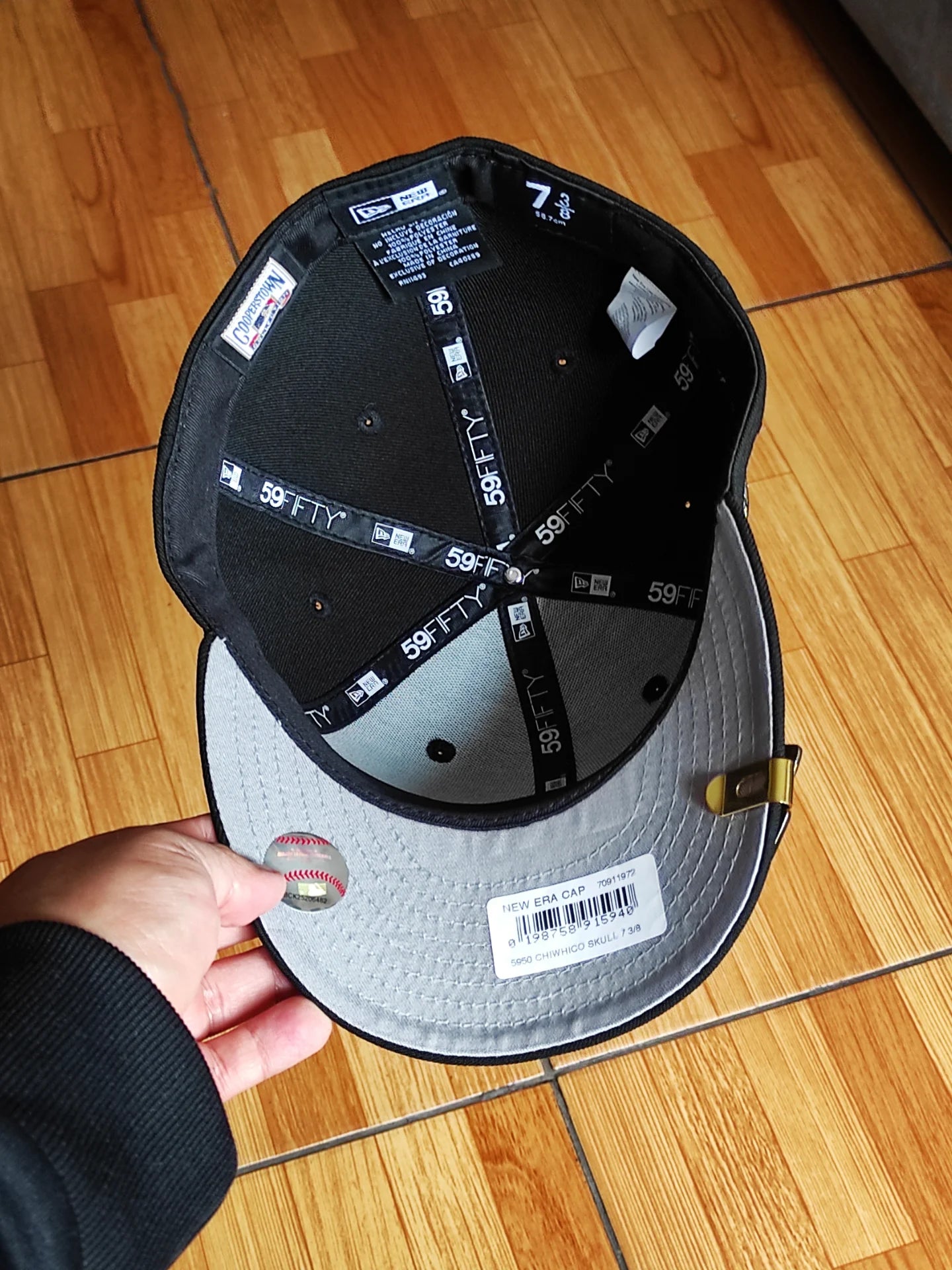 New Era Chicago White Sox Skull Prime Comiskey Park Edition 59Fifty Fitted Hat