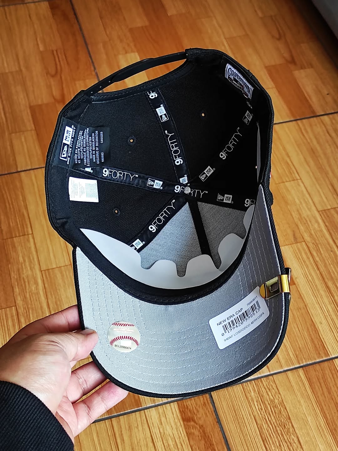 New Era Los Angeles Dodgers 40th aniversario 9Forty A Frame Snapback glow 🔦 brilla en la oscuridad