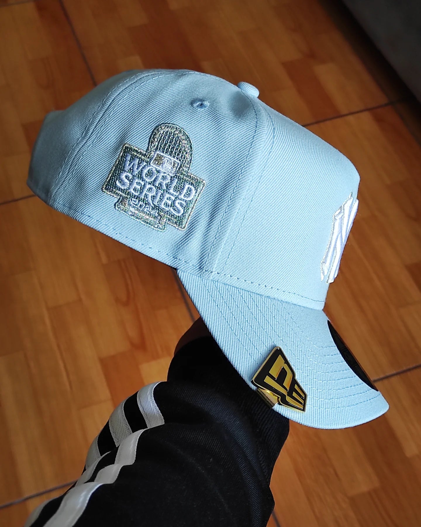 New Era New York Yankees world series 2024 SKY blue 9 FORTY A-FRAME