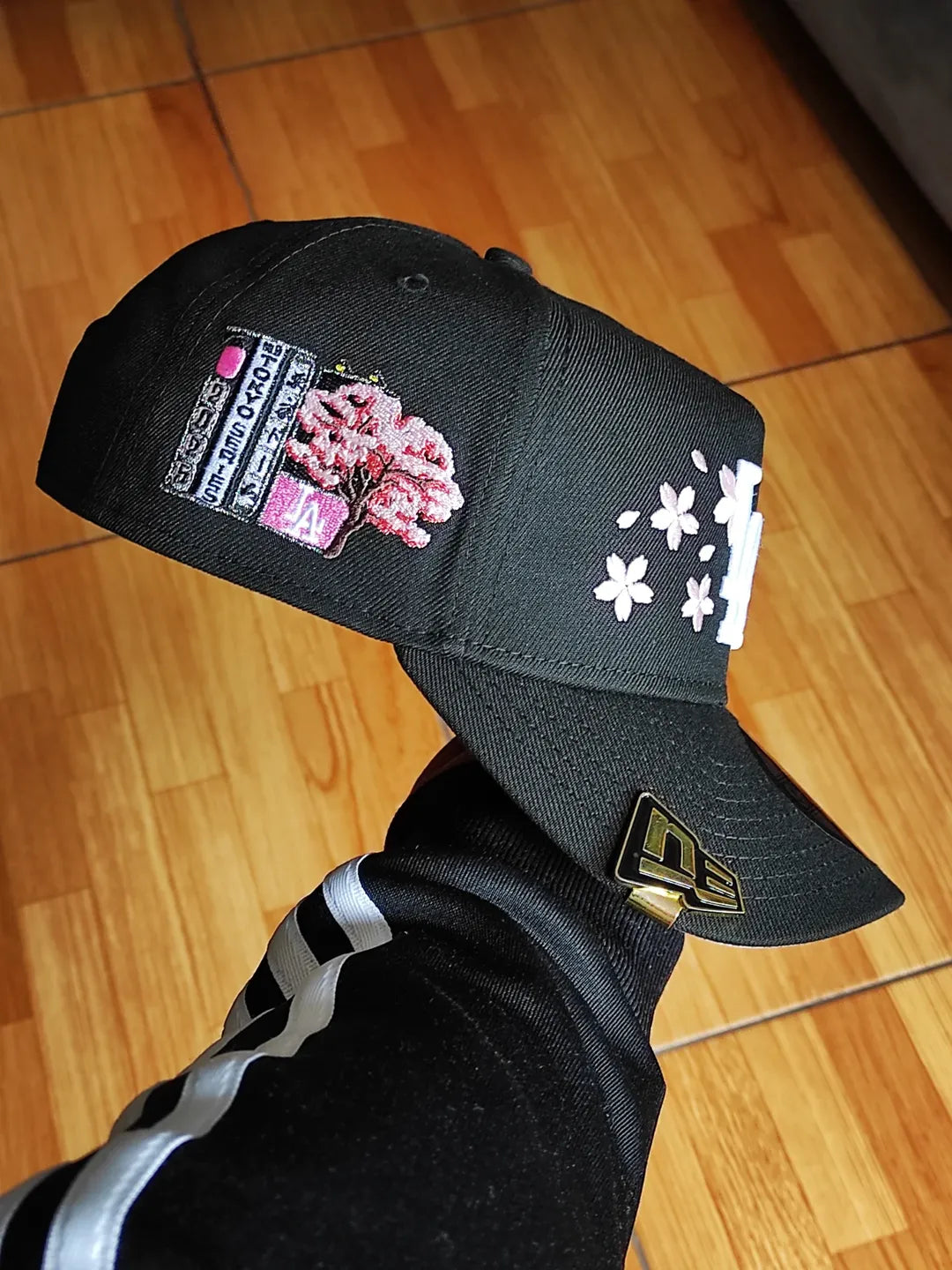 New Era Los Angeles Dodgers sakura🌸 Tokyo series 2025 BLACK 9forty a frame