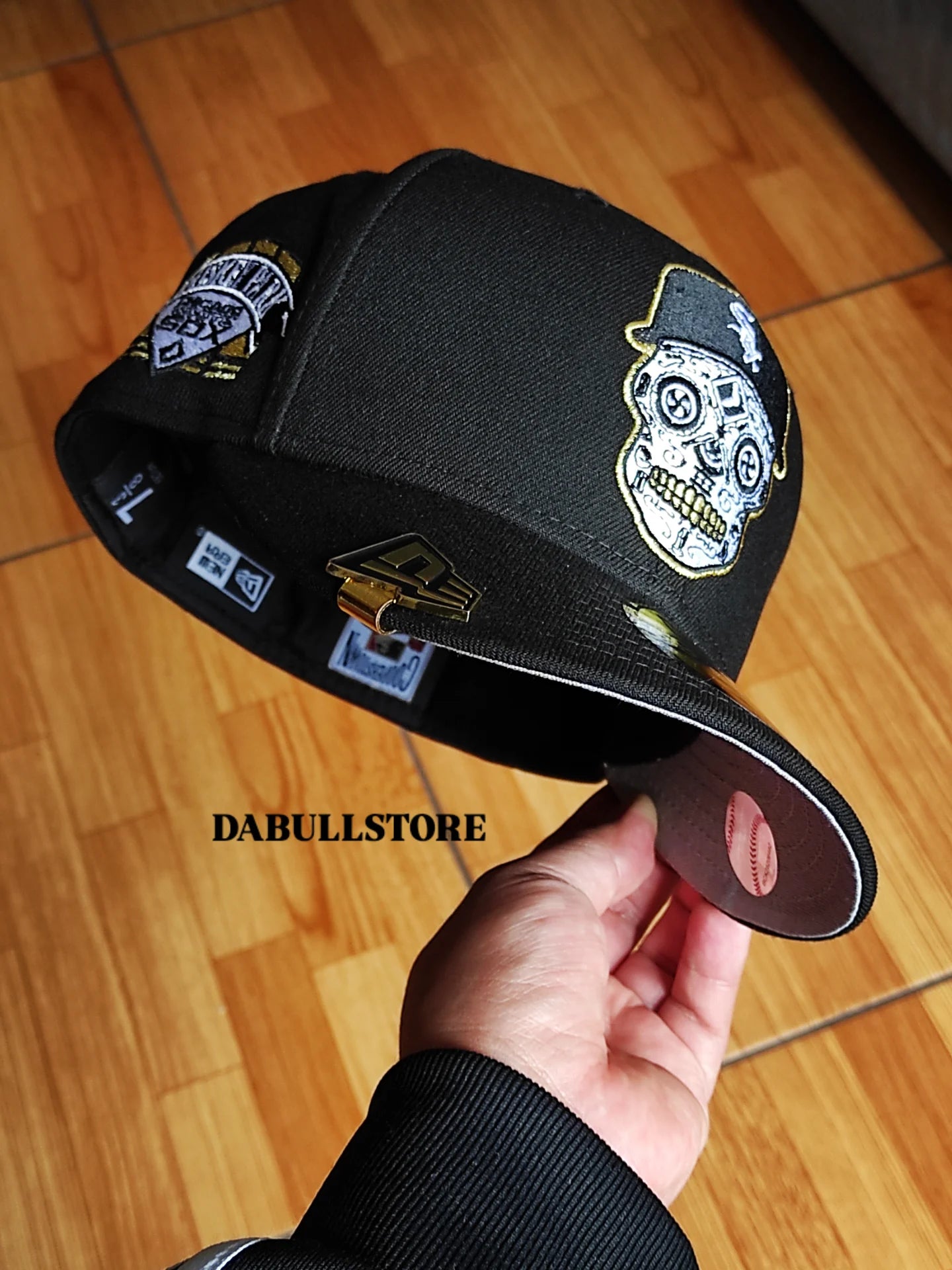 New Era Chicago White Sox Skull Prime Comiskey Park Edition 59Fifty Fitted Hat