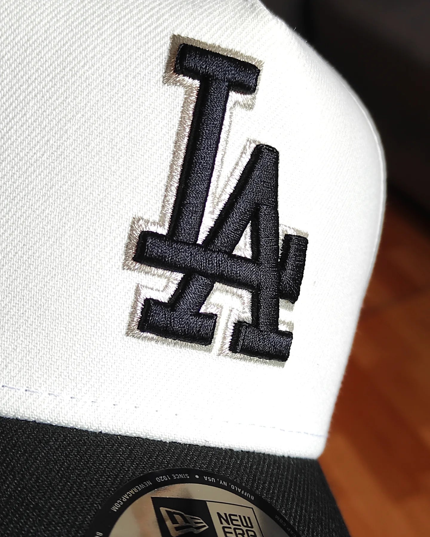 New Era Los Angeles Dodgers 60 Th aniversario Chrome black 9forty A-FRAME