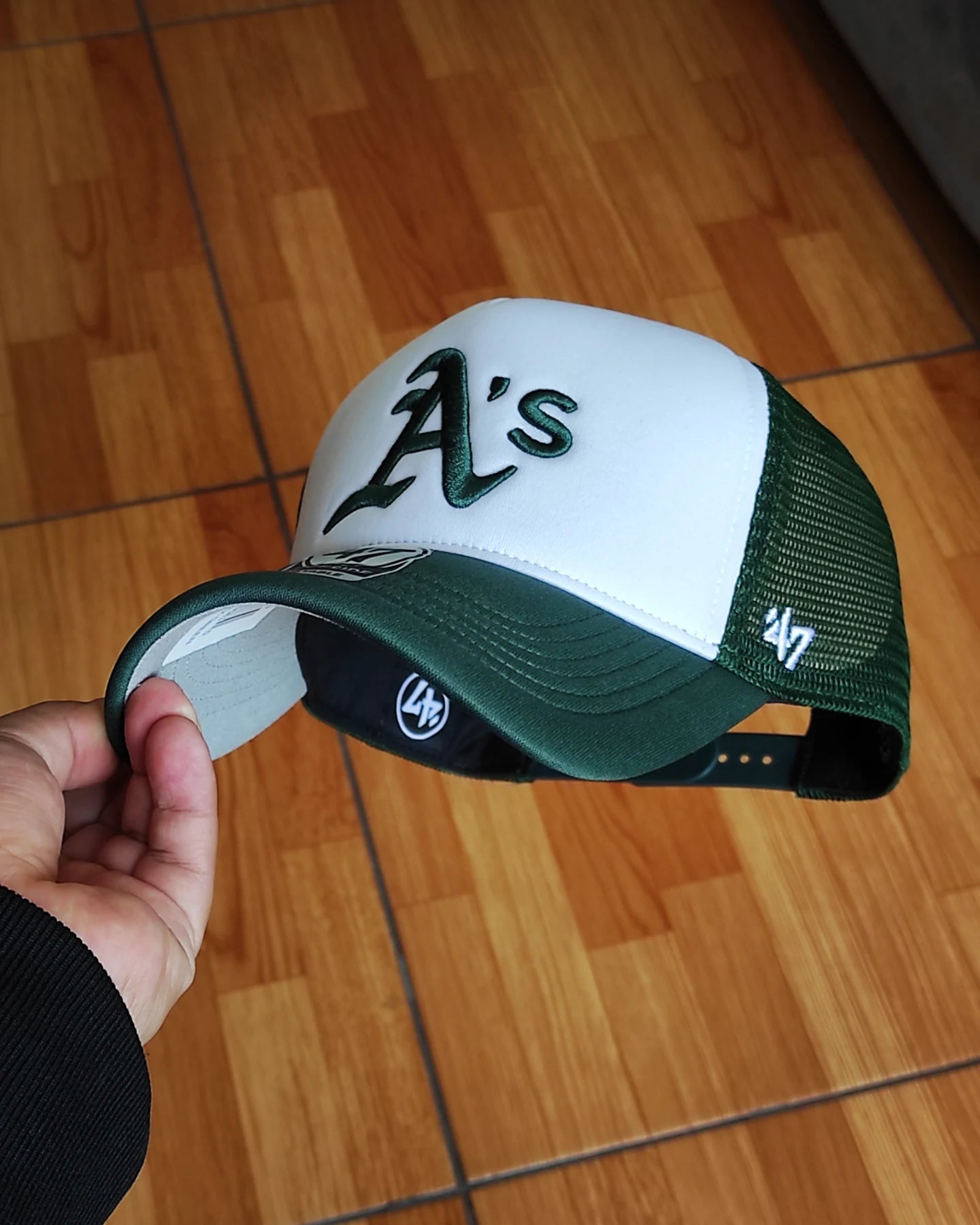 47Brand Oakland Athletic foam Trucker Snapback – dabullstore