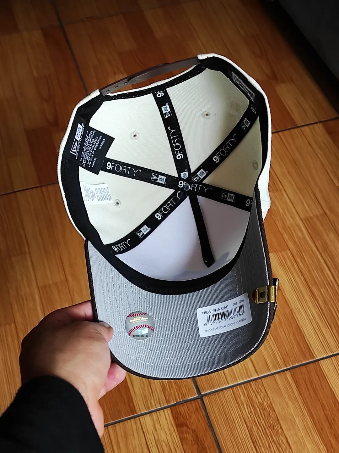 NewEra Arizona chrome díamond backs two tone 9FORTY A-FRAME