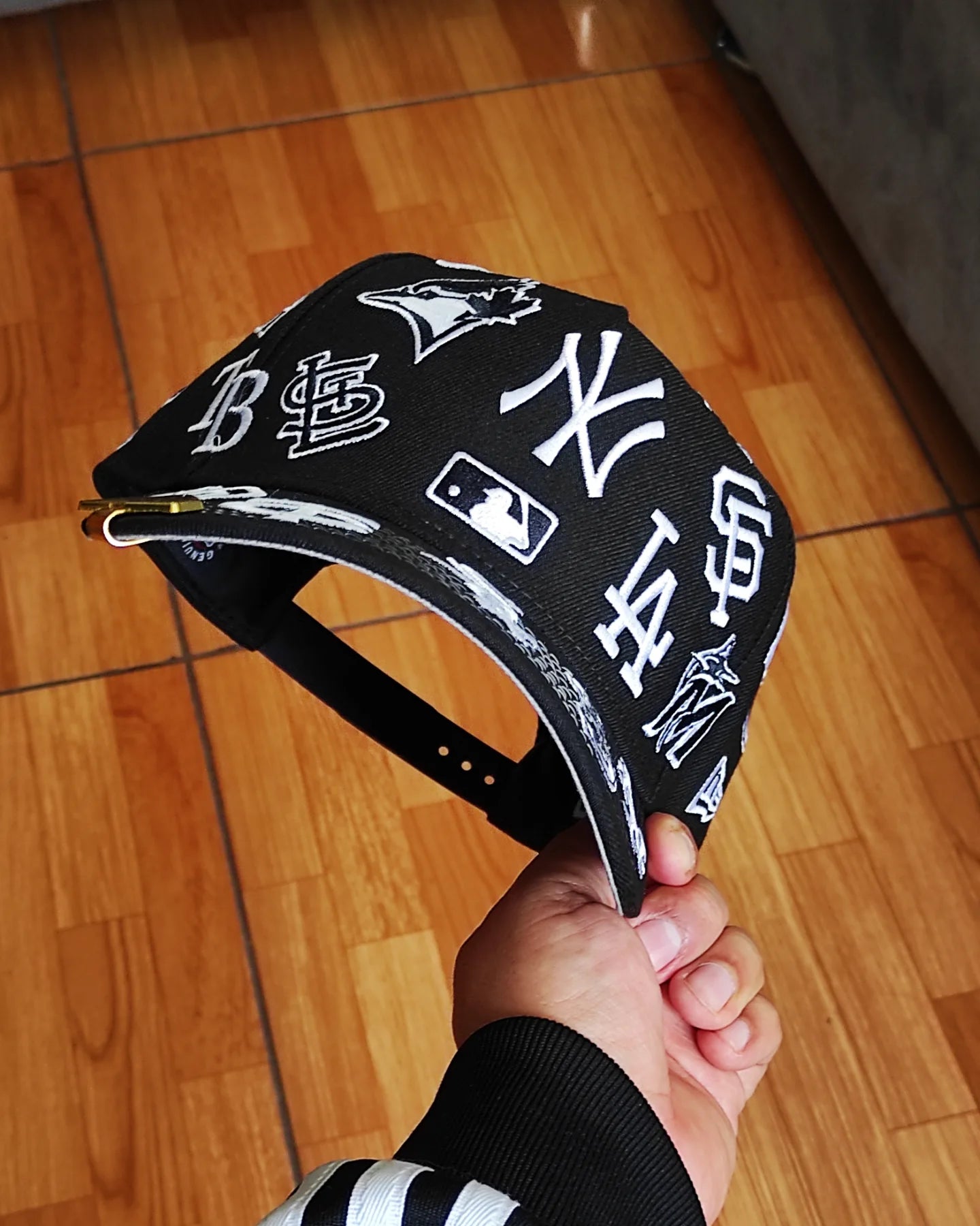 New Era MLB 'All Over ' 9FORTY A-Frame Snapback