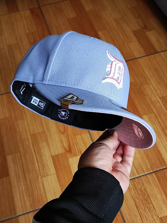 New Era Detroit Tigers MLB Pastel Purple 59FIFTY Fitted Cap