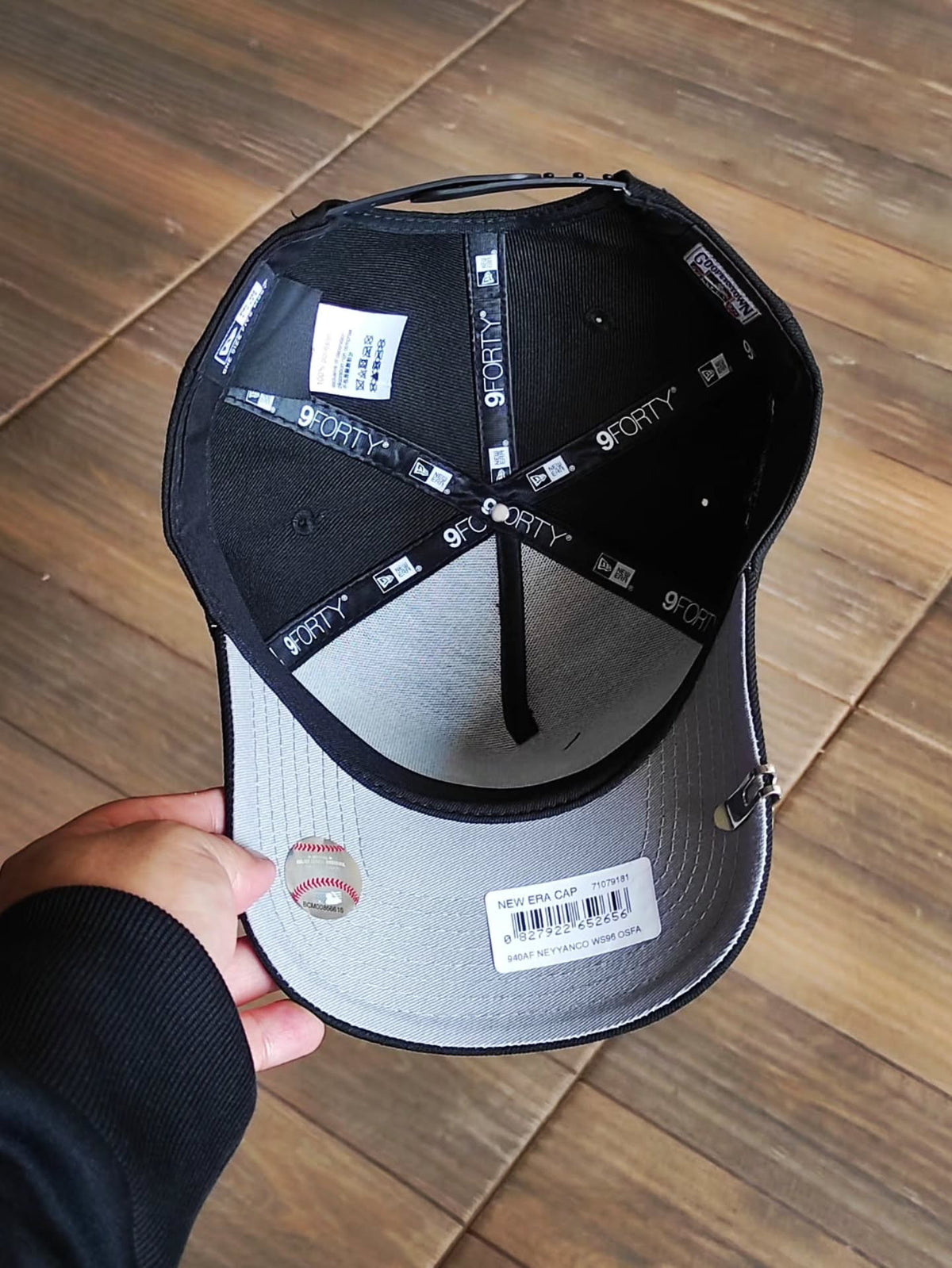 New Era New York Yankees World Series 1996 Dragon Black Prime Edition 9Forty A Frame Snapback Hat