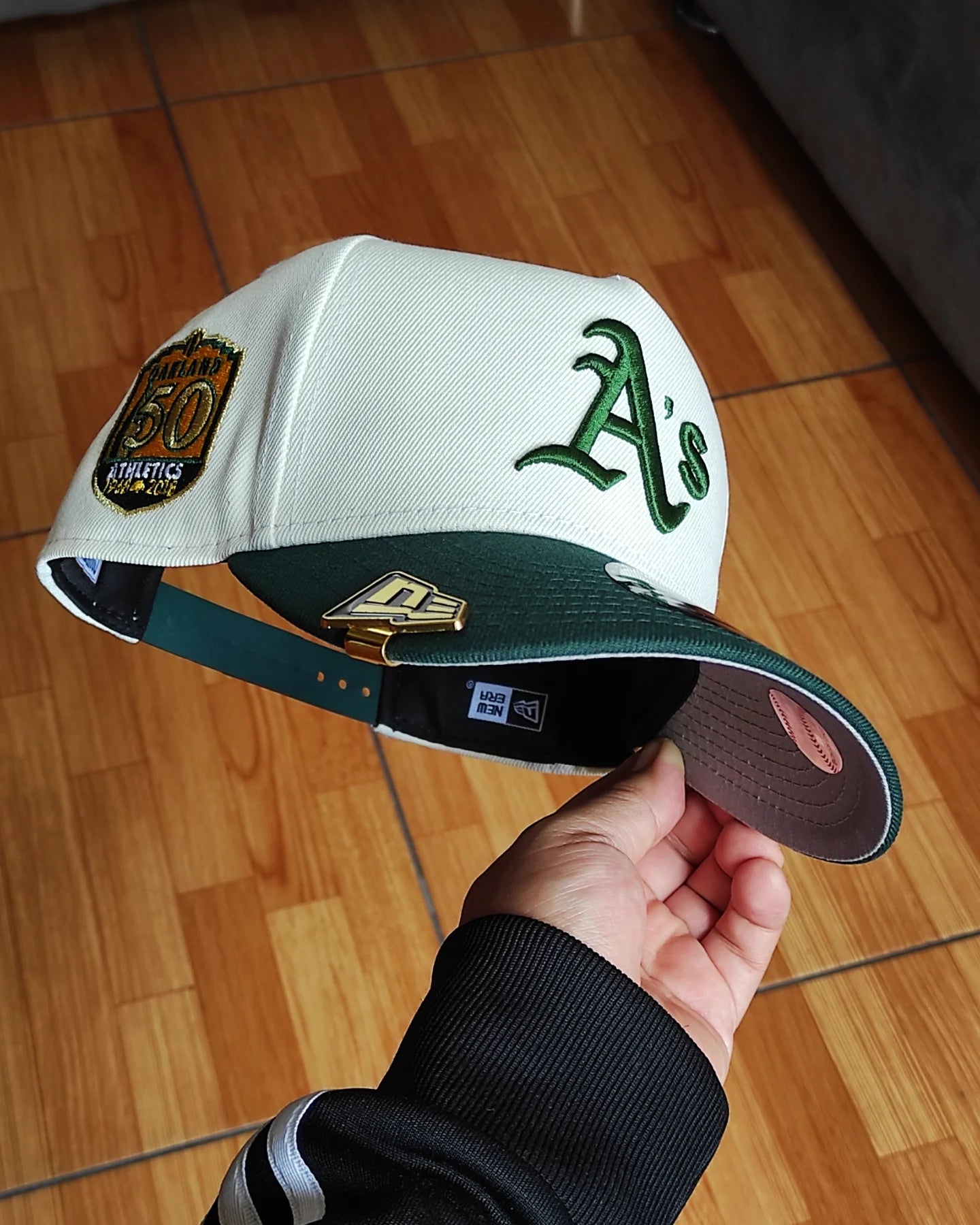 New Era Oakland Athletics 50th aniversario two tone 9FORTY A-FRAME