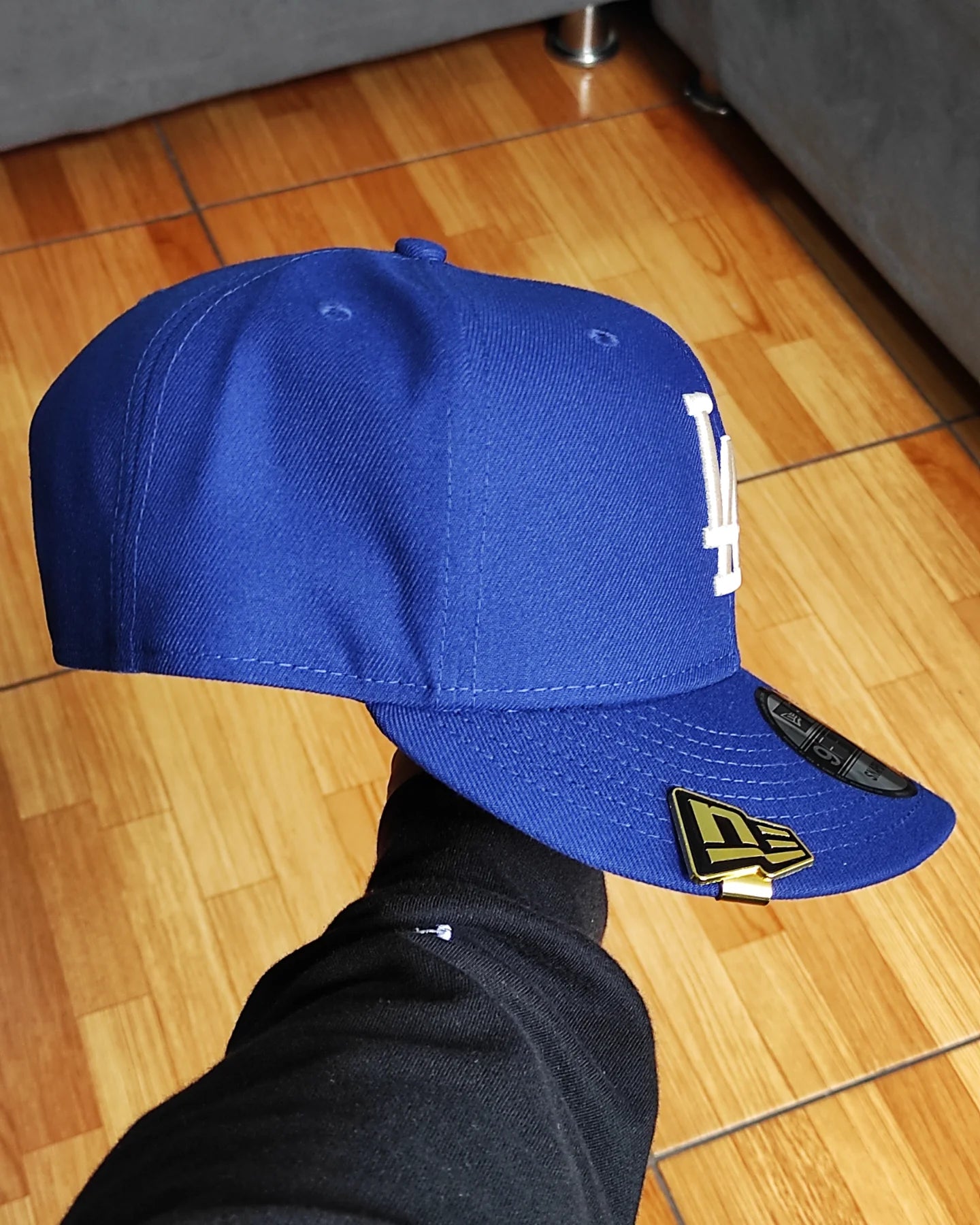 Los Angeles Dodgers Gray Bottom City Art Side Patch New Era 9Fifty Snapback - Royal Blue