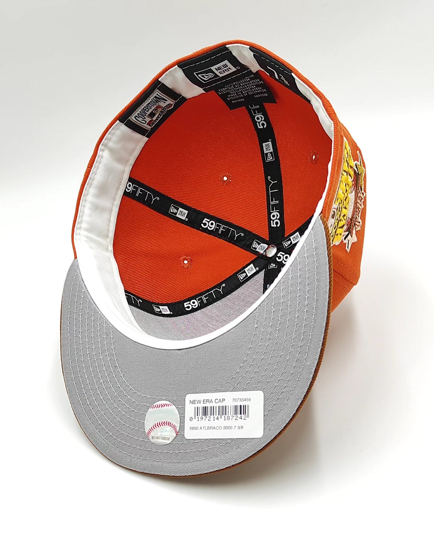 New Era Atlanta braves all star game 2000 golden rust two tone edition 59fifty fitted hat