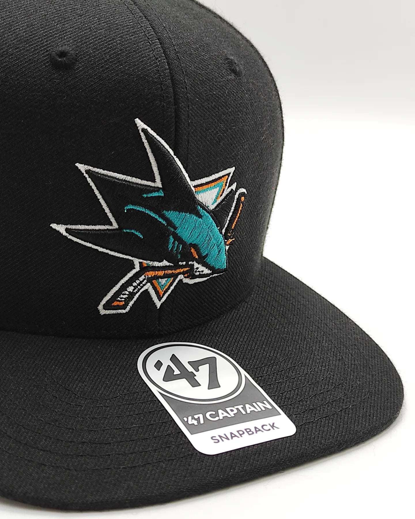 47brand San Jose Sharks captain snapback cap schwarz