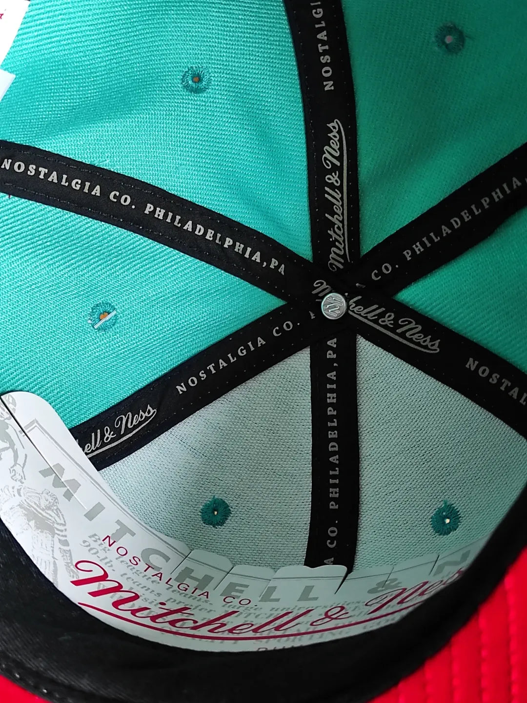 Vancouver Grizzlies Mitchell & Ness NBA FRONT LOADED Snapback Hat