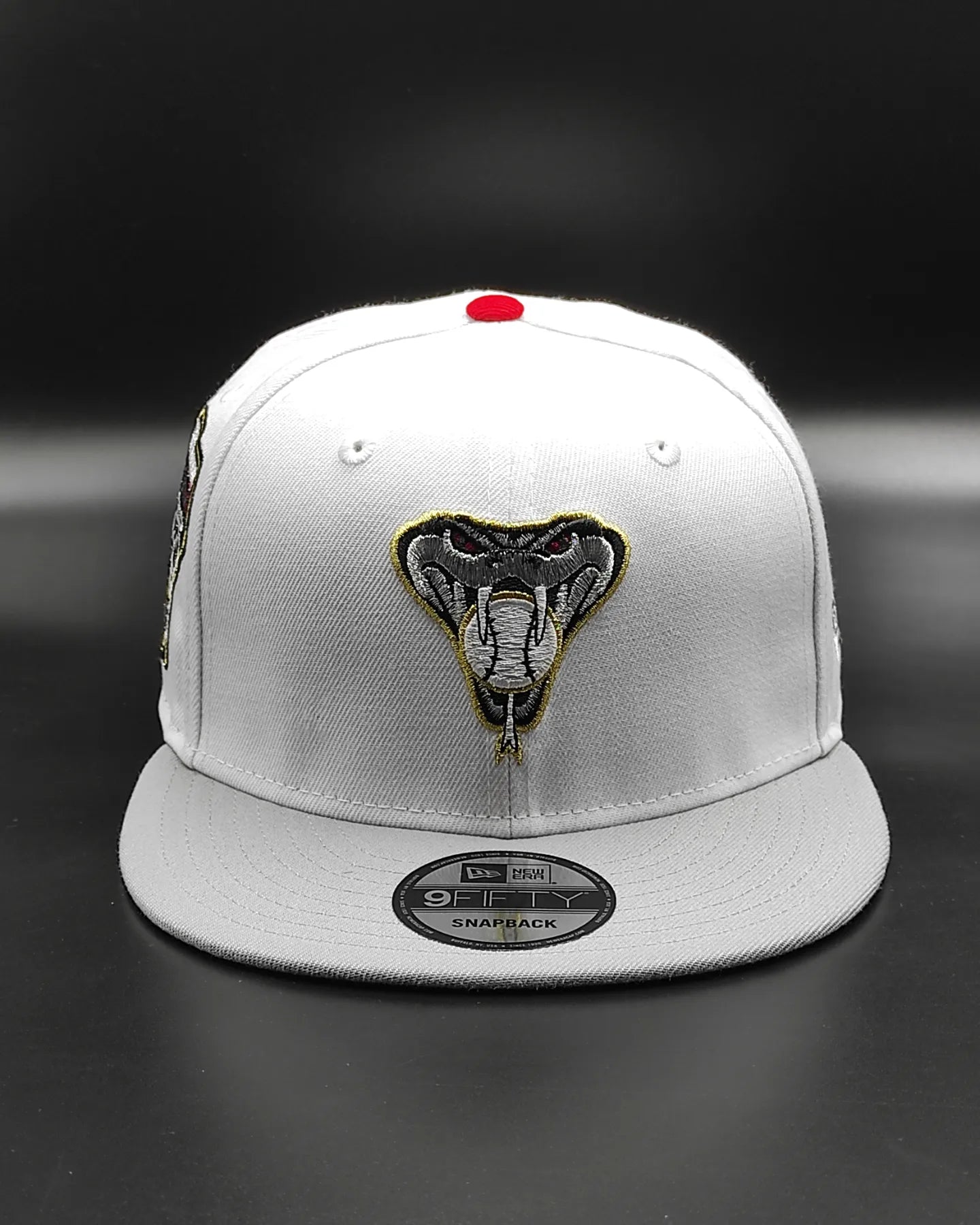 New Era Arizona Diamondbacks 1998 New Era 9Fifty Snapback blanco , rojo , plomo