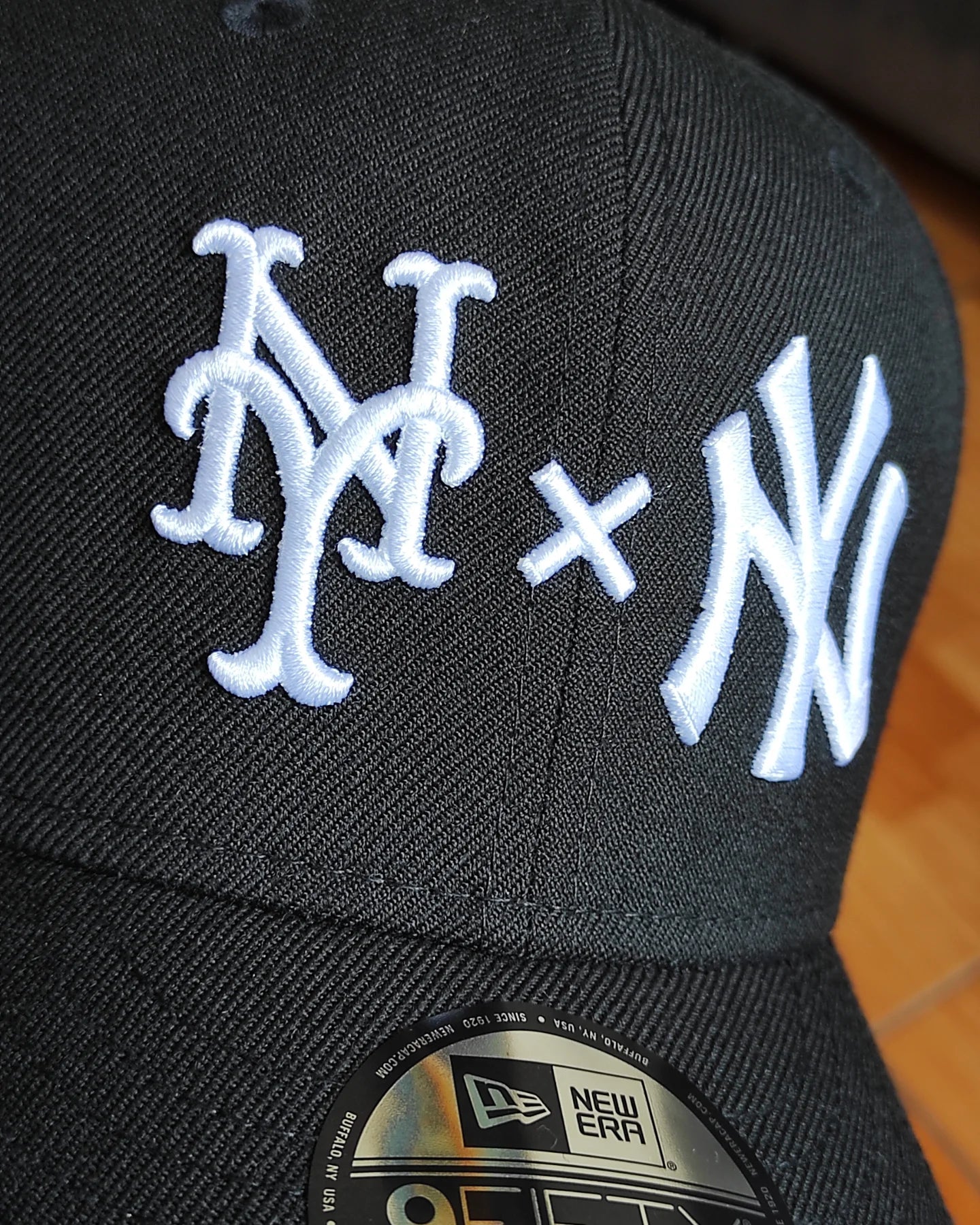 New Era New York Yankees vs Mets black 9 FIFTY SNAPBACK