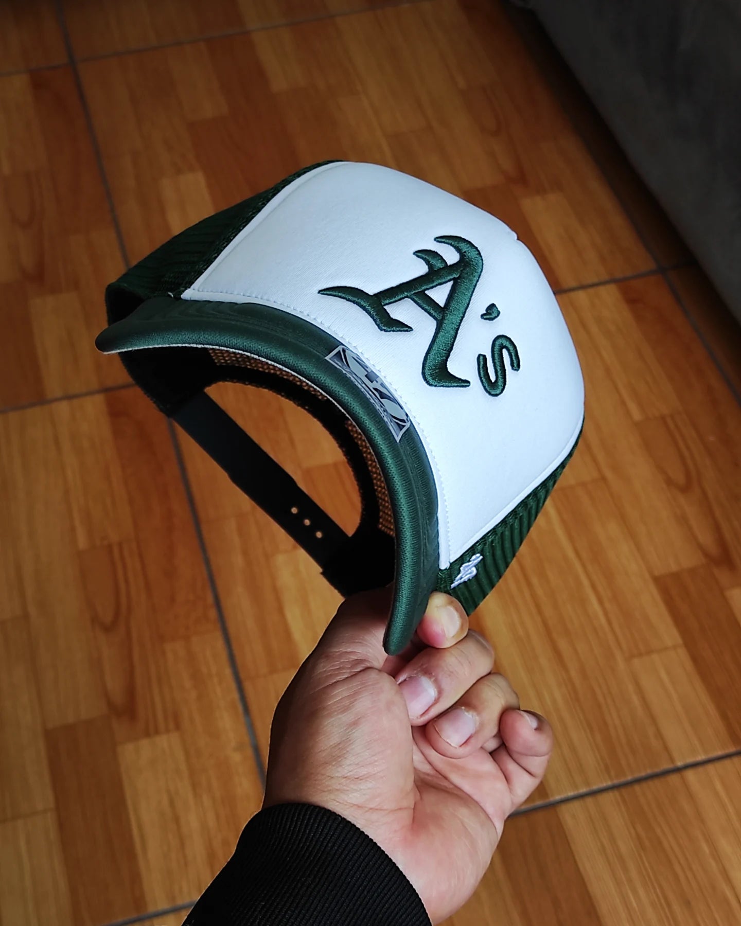 47Brand Oakland Athletic foam Trucker Snapback