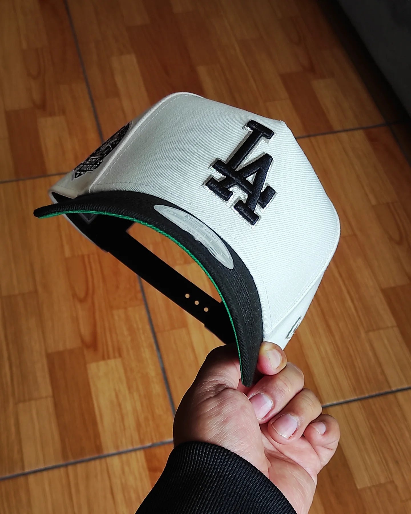 New Era Los Angeles Dodgers 60 Th aniversario Chrome black 9forty A-FRAME
