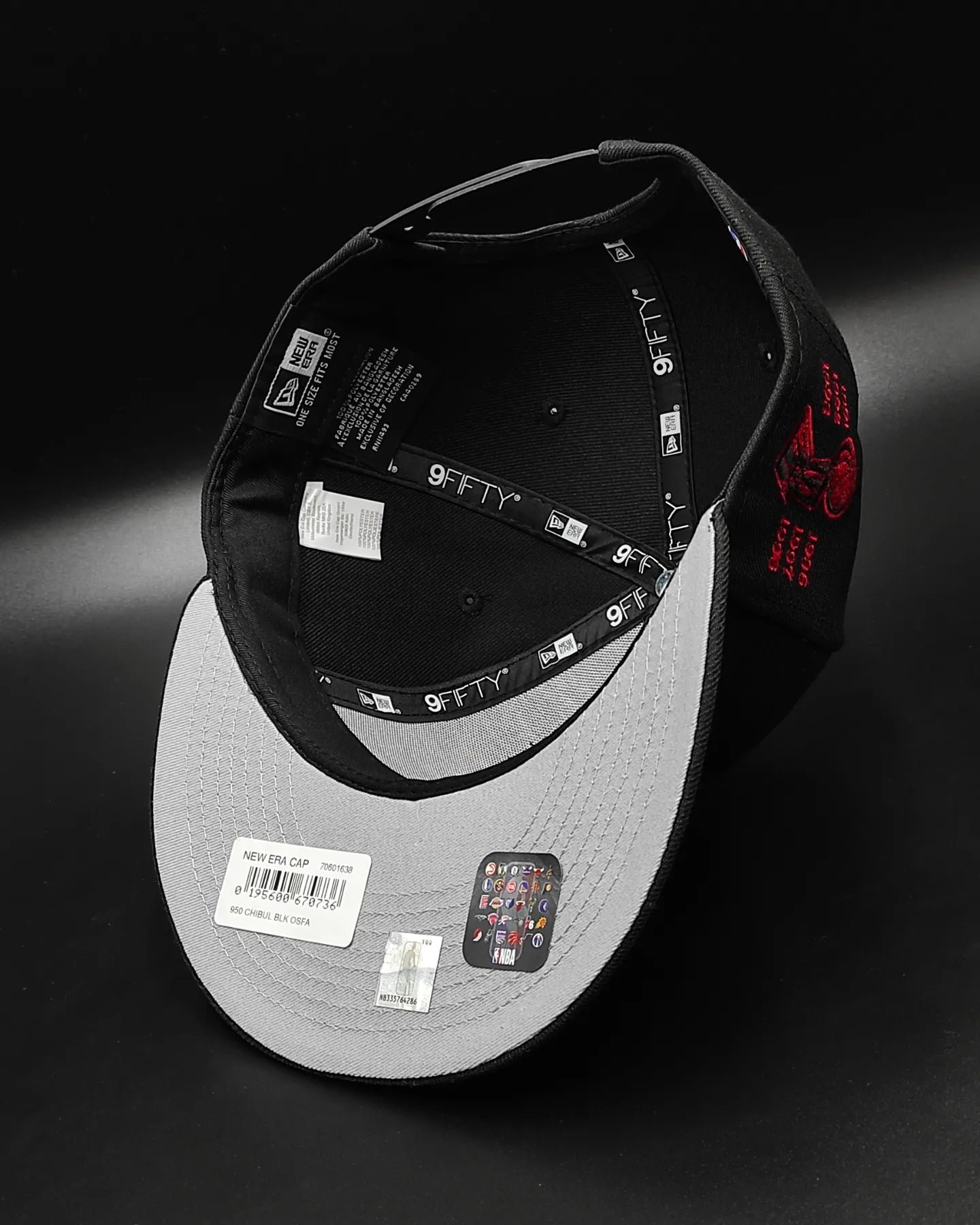 New Era chicago Bulls champions red edition 9fifty snapback cap