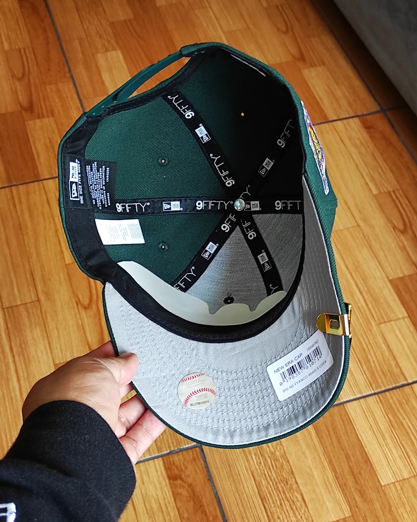 New Era las New York Yankees world series 1999 dark green 9 FIFTY Snapback