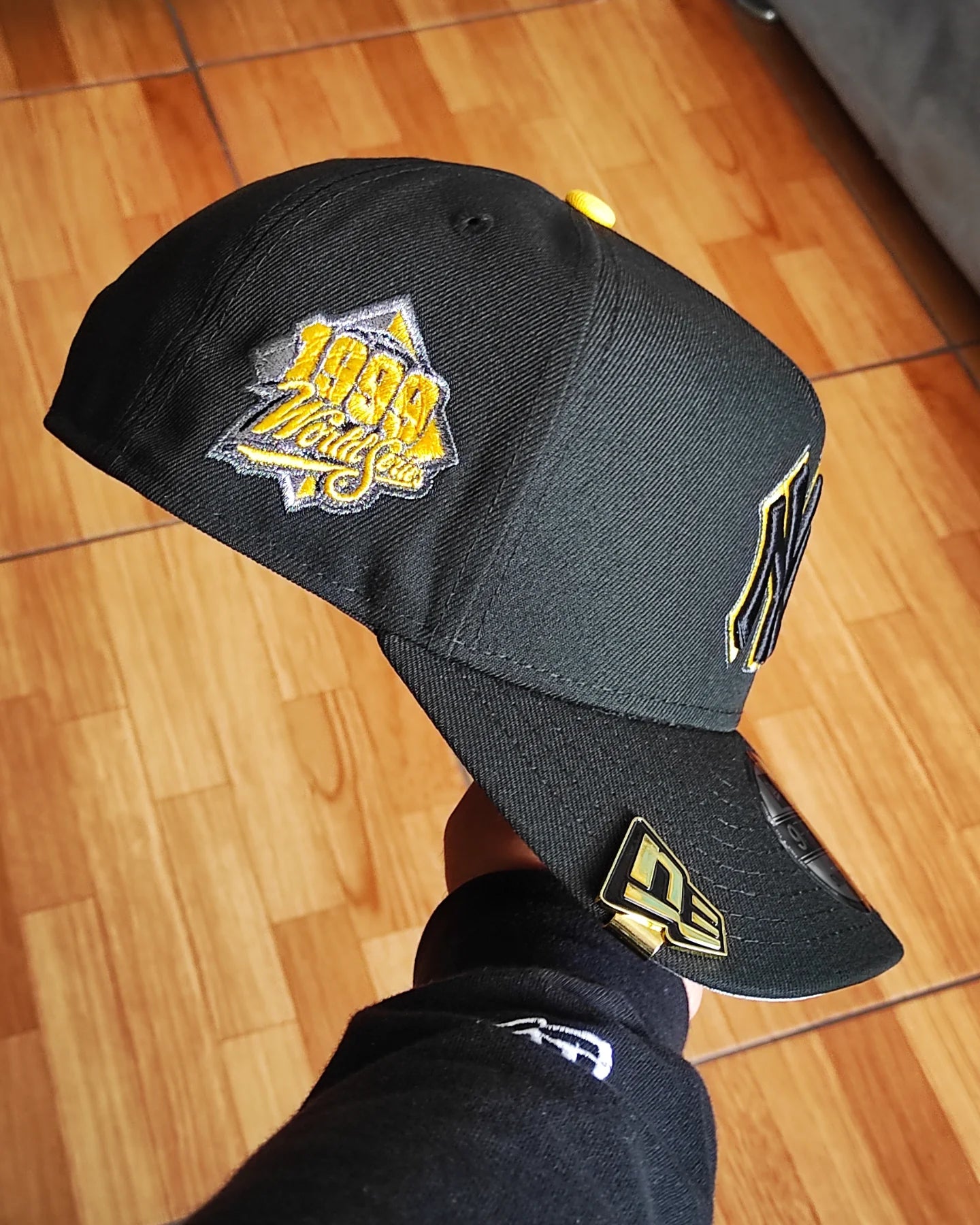 New Era New York Yankees World Series 1999 Black 9Fifty A Frame Snapback Hat