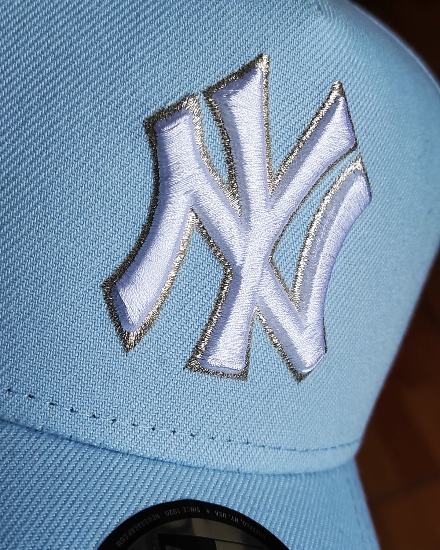 New Era New York Yankees world series 2024 SKY blue 9 FORTY A-FRAME