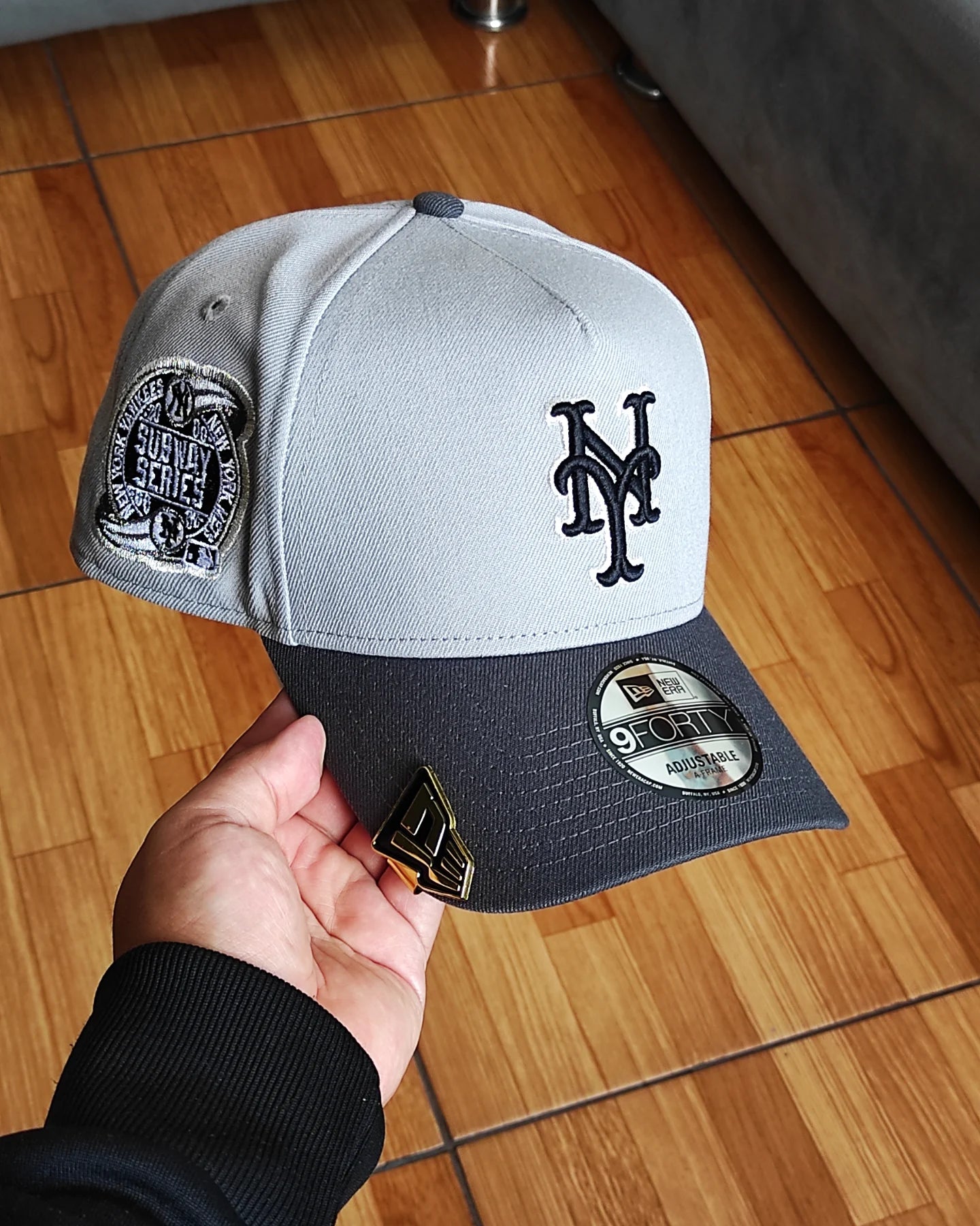 New Era New York Mets subway series grey two Tones 9FORTY A-FRAME