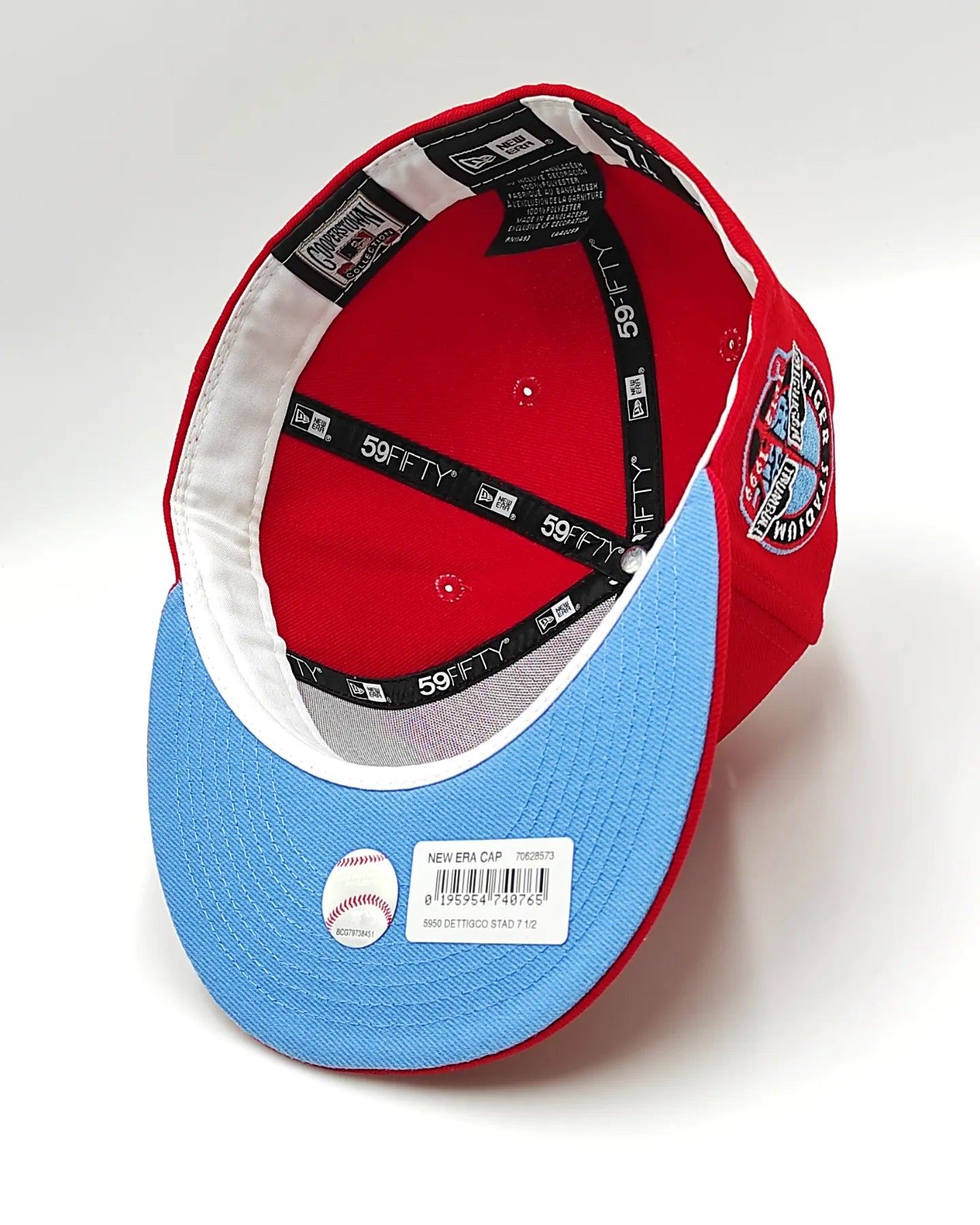New Era Detroit Tigers stadium patch glacier blue edition 59fifty
