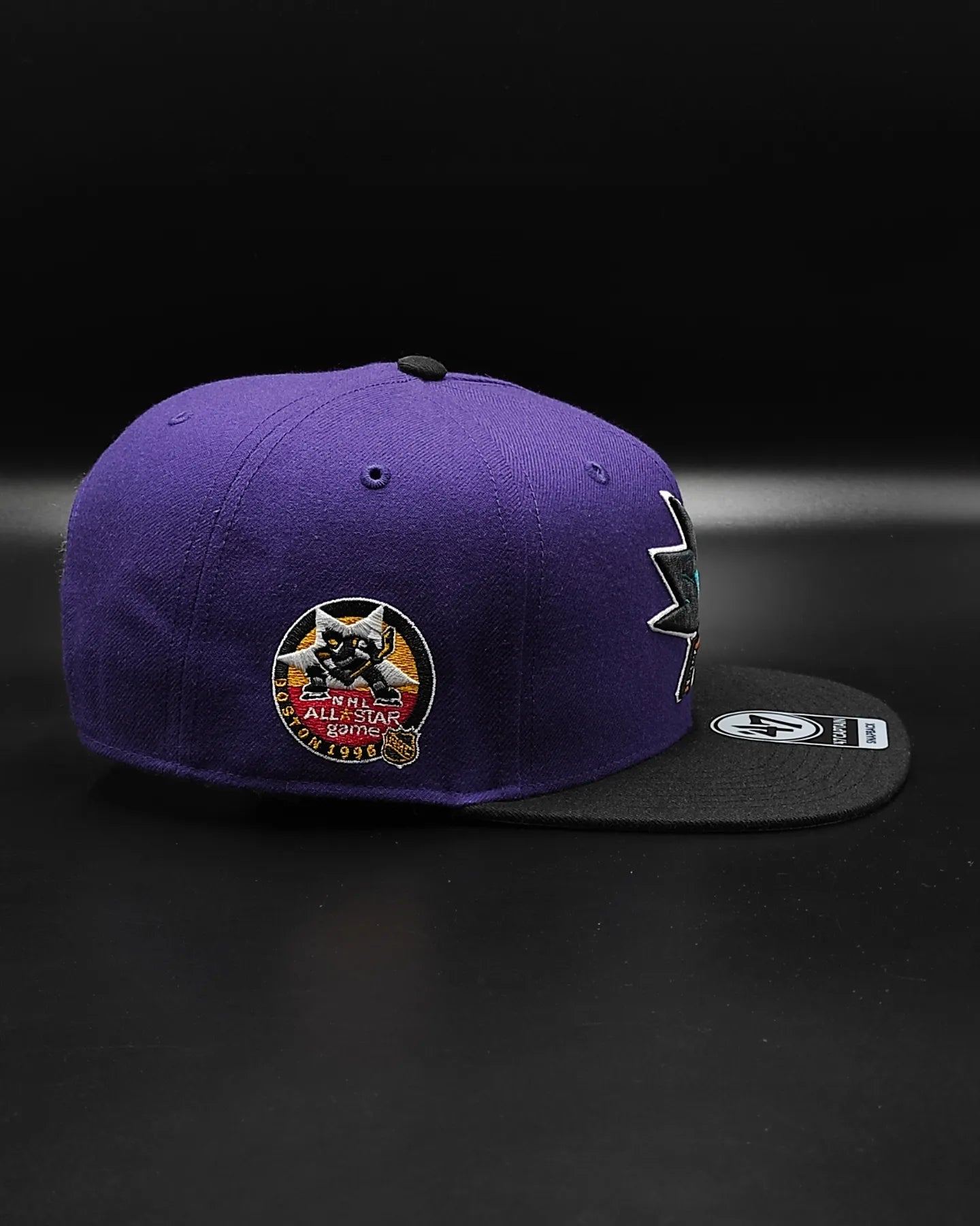 San jose sharks 1996 all star game patch snapback hat - 47 brand
