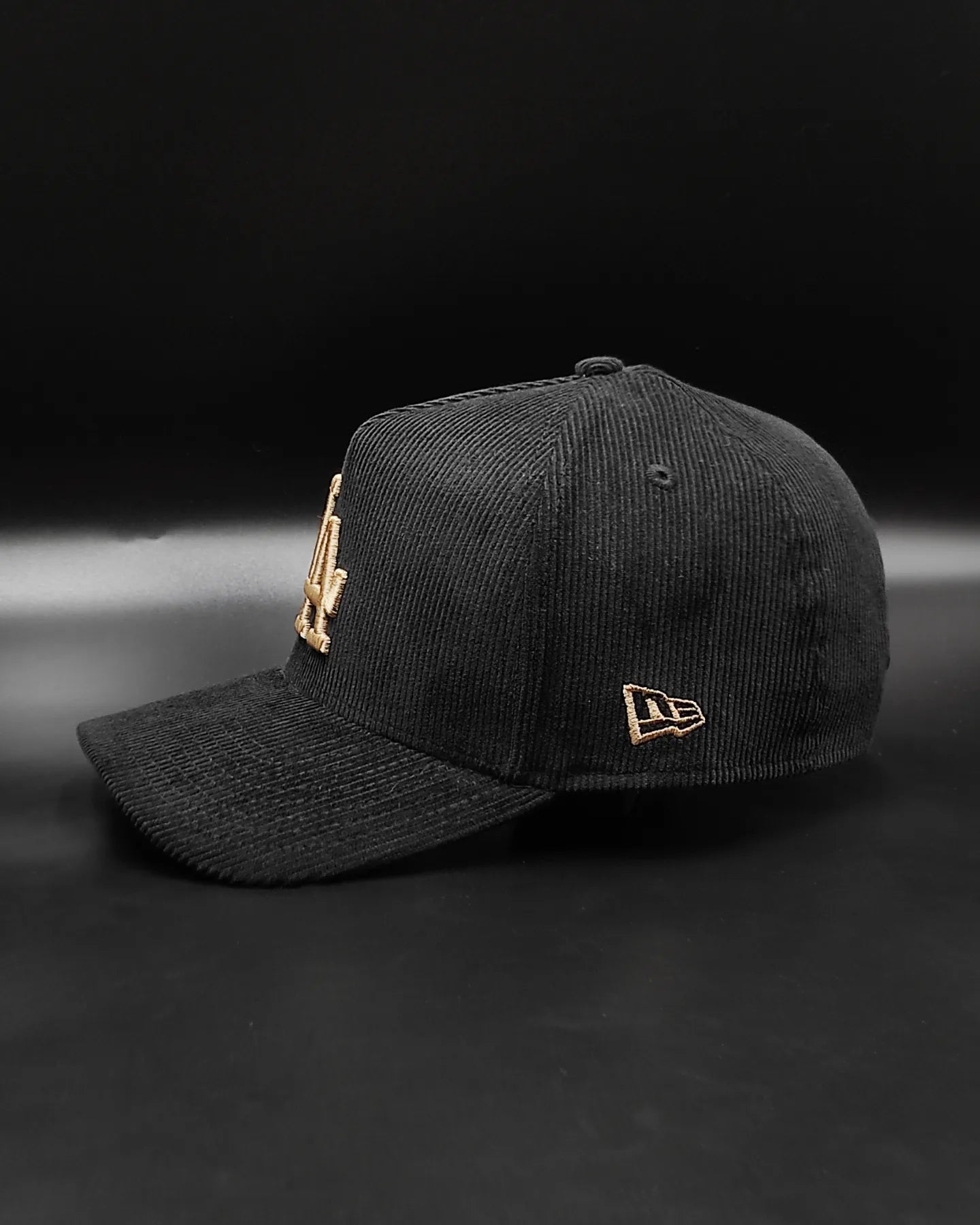 New Era Los Angeles Dodgers"Corduroy Black" 9 Forty A-FRAME snapback