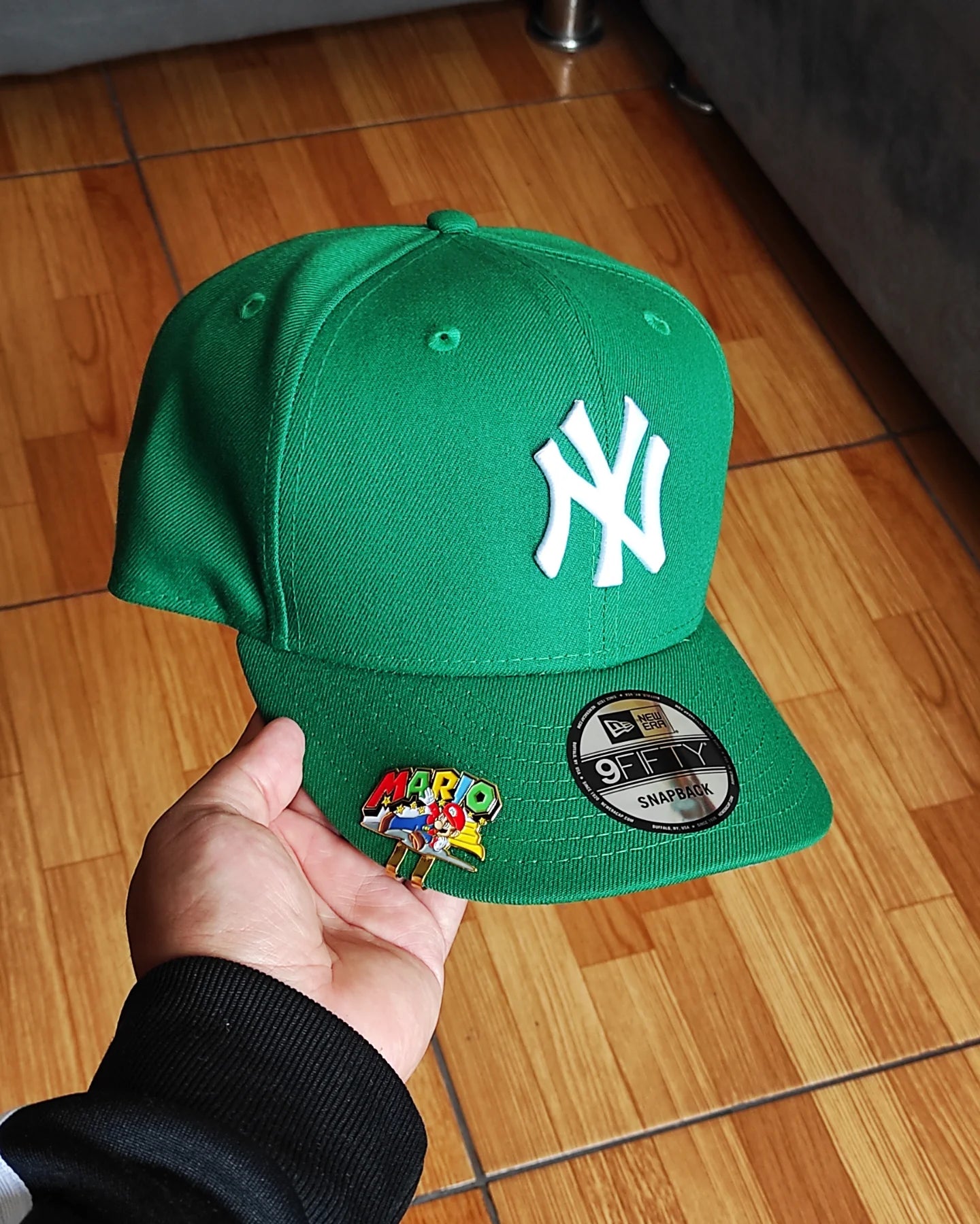 New Era New York Yankees verde clasica 9 FIFTY SNAPBACK