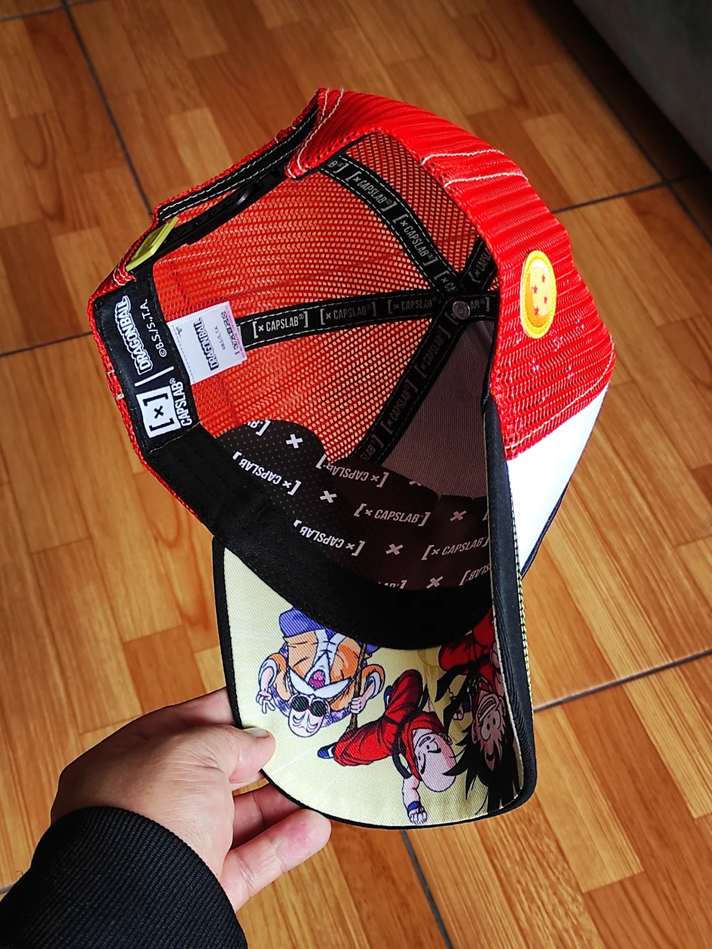 Capslab Dragon Ball Goku Trucker Snapback Hat