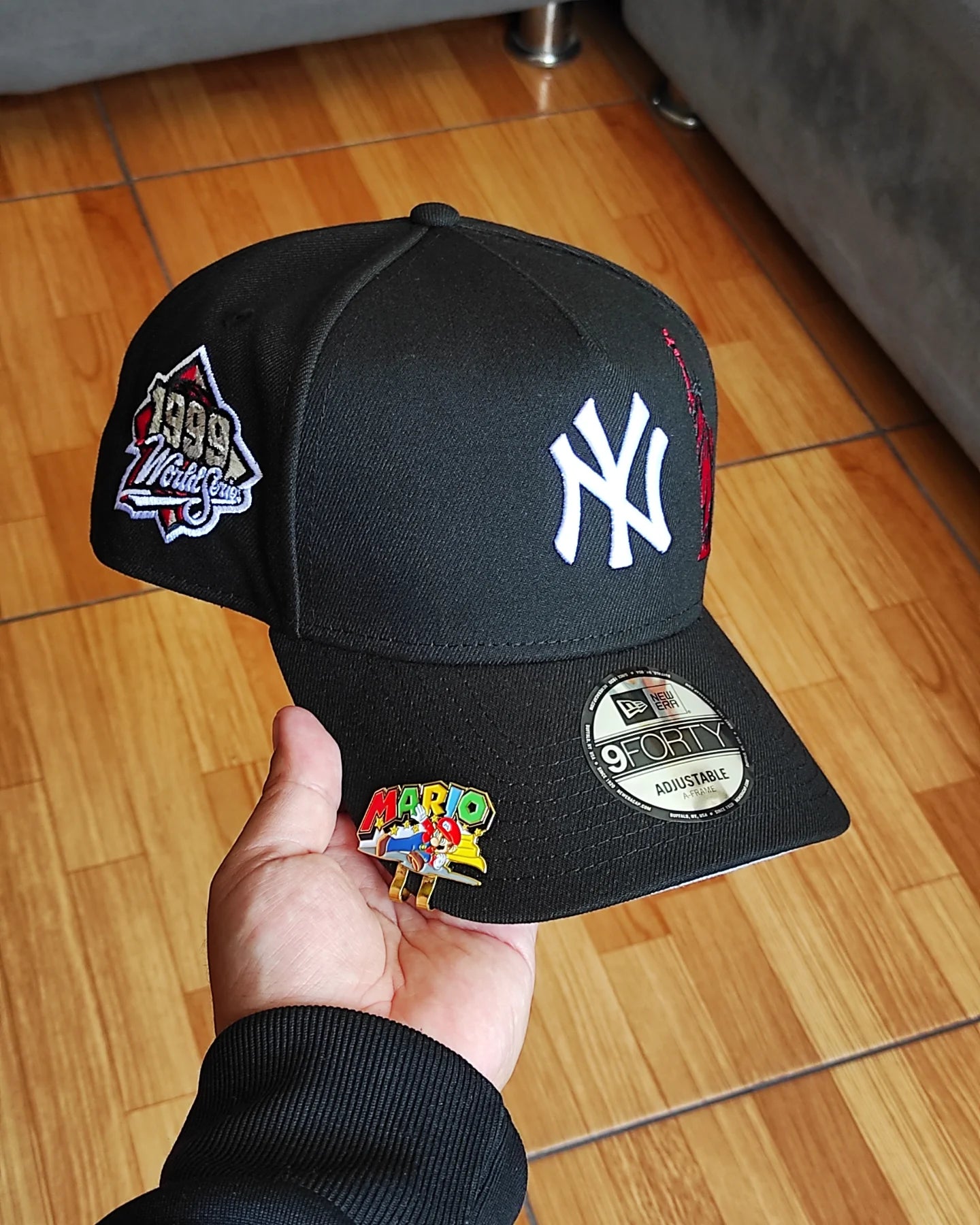 New Era New York Yankees liberty 🗽world series 1999 black EDITION 9FORTY A-FRAME