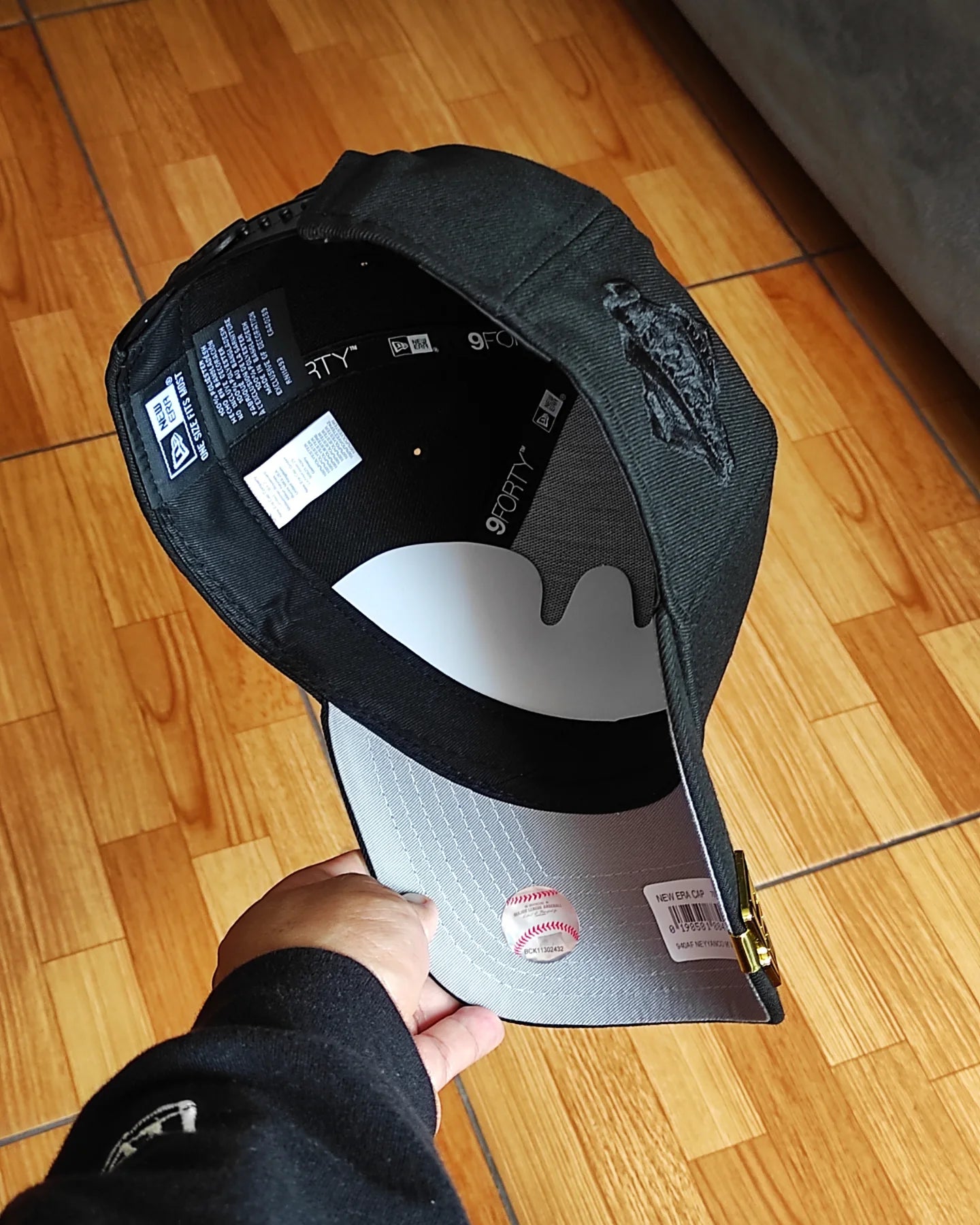 New Era New York Yankees black Rose🌹 9forty a-frame Snapback