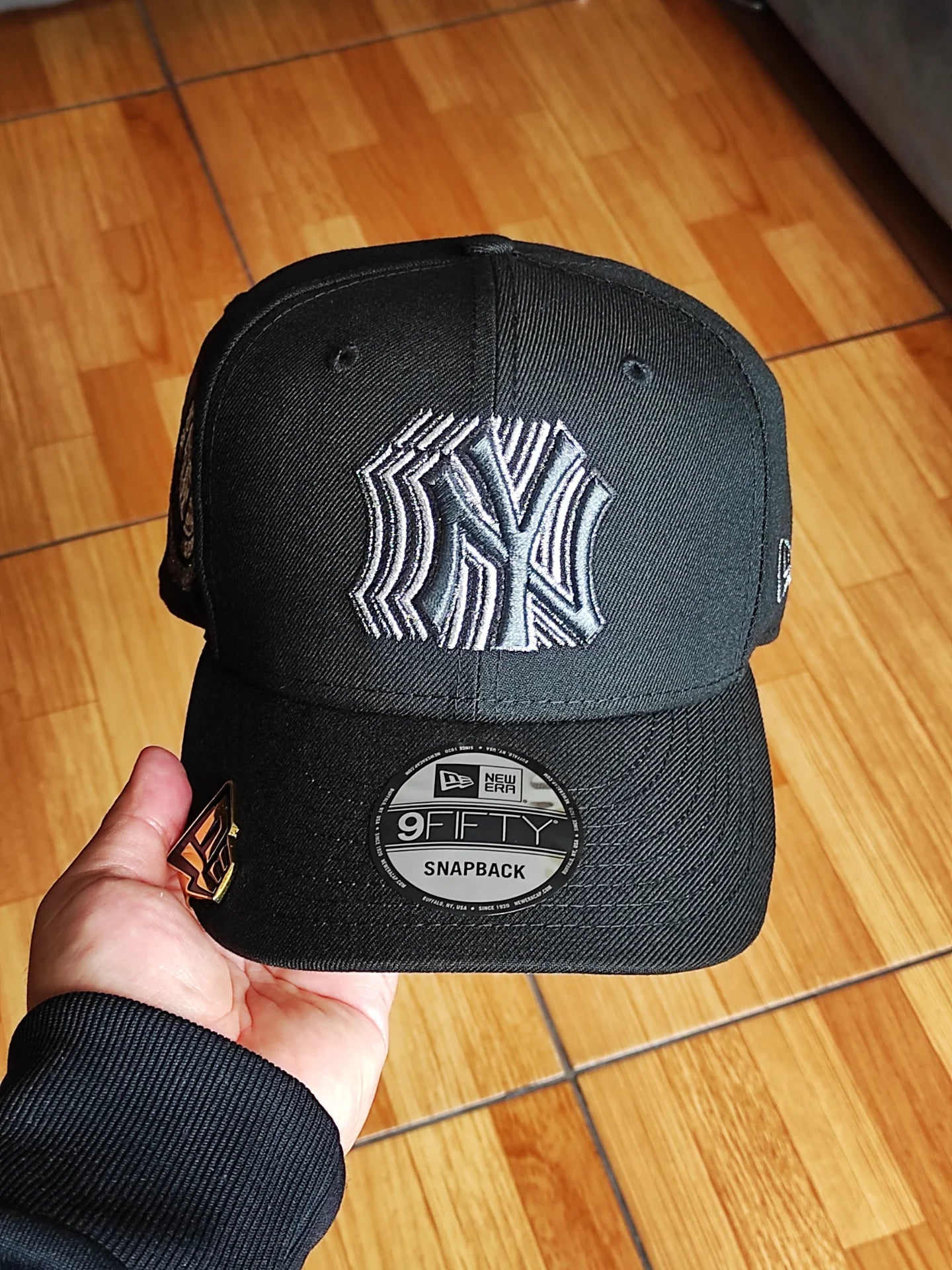 New Era New York Yankees 1949 World Series Black Edition 9Fifty Snapback Hat
