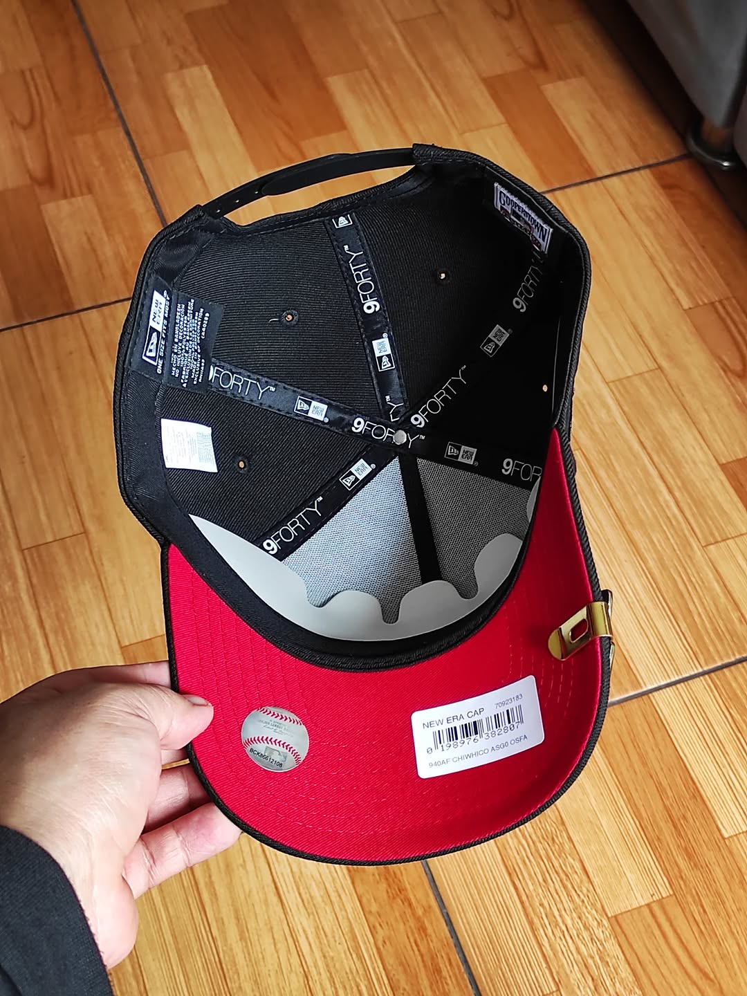 New Era Chicago White Sox All Star Game 2003 Black Out Red Edition 9Forty A Frame SNAPBACK