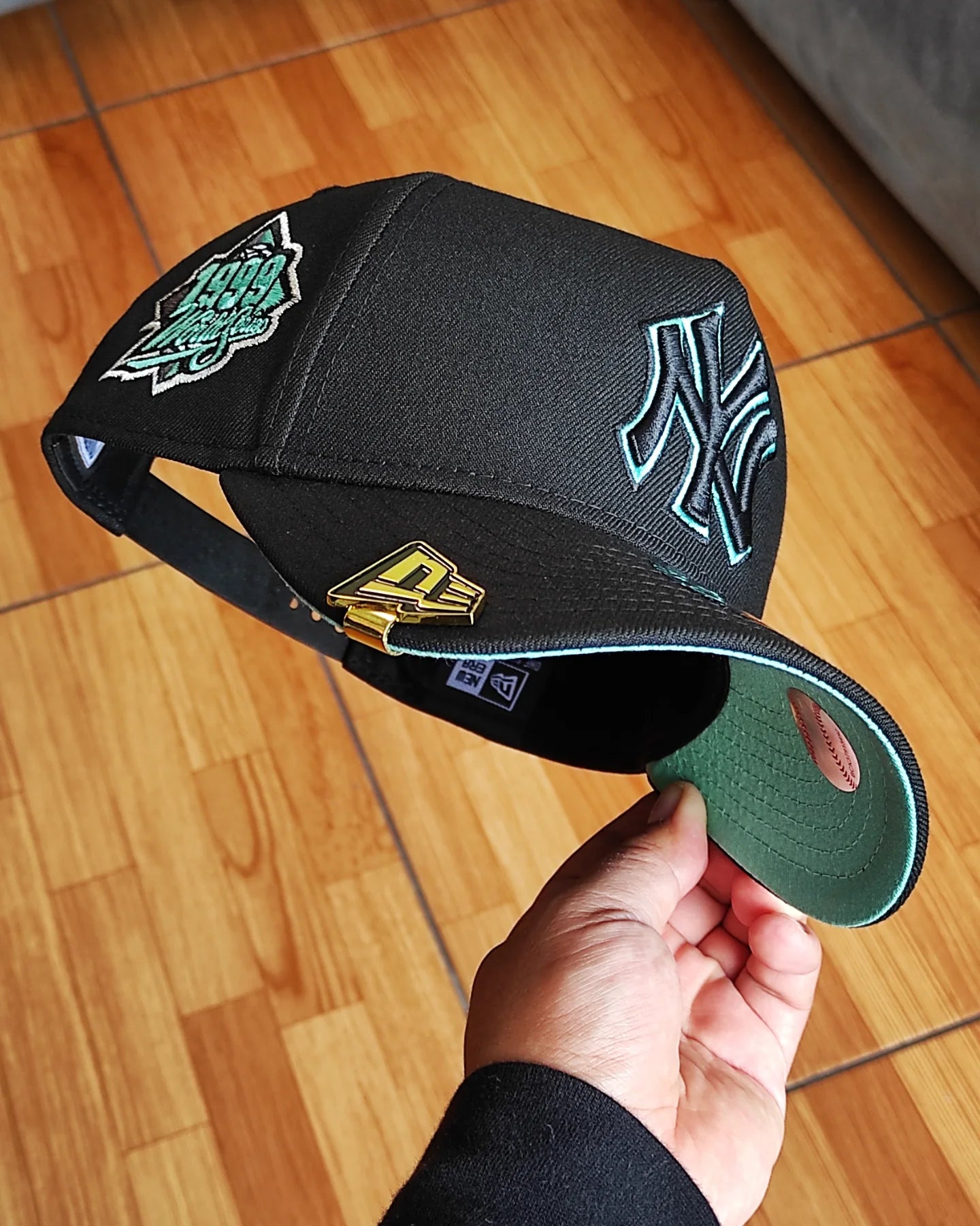 New Era New York Yankees World Series 1999 Black Tiffany 9FORTY A