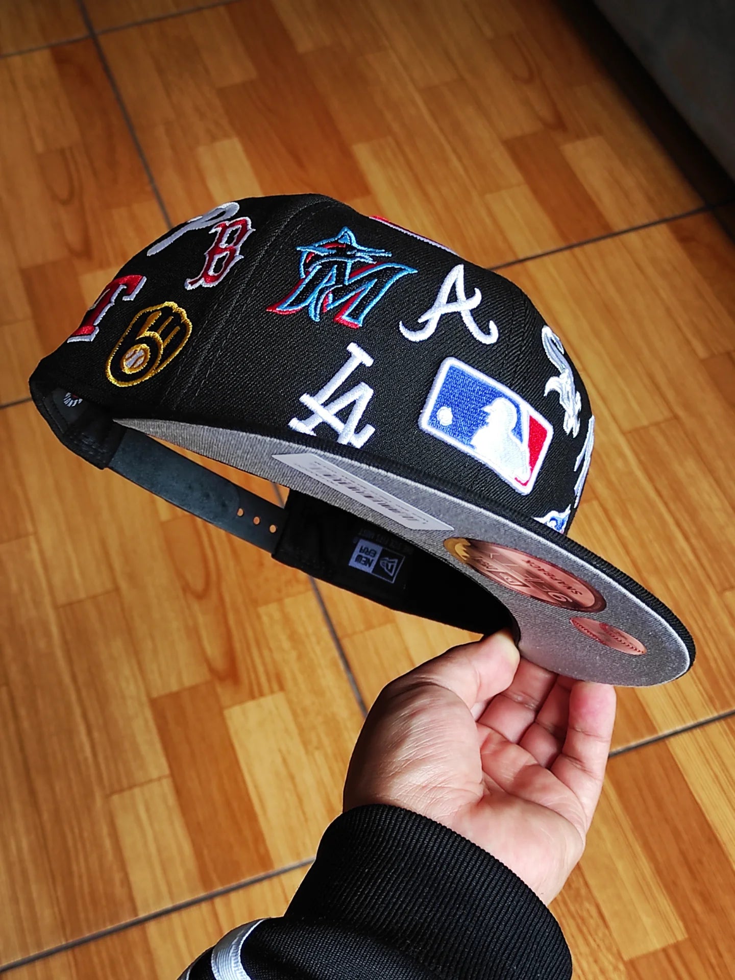 New Era All over MLB black 9fifty SNAPBACK