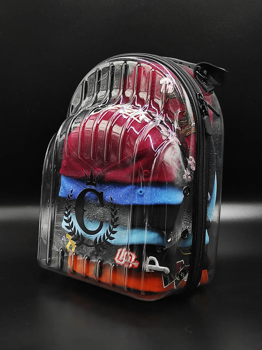 Cap Carrier para 6 gorras transparente