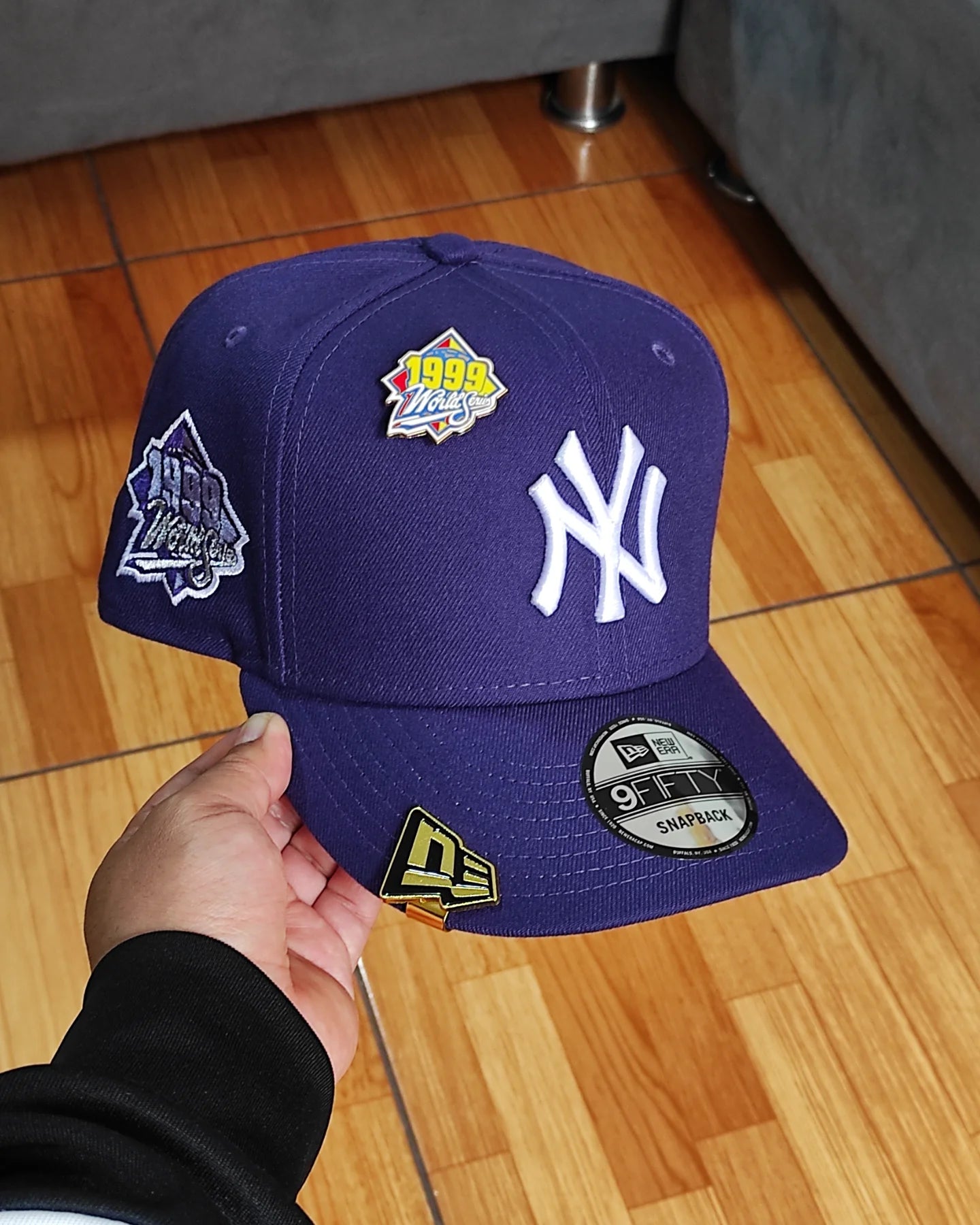 New era New York Yankees World series 1999 purple 9 FIFTY Snapback