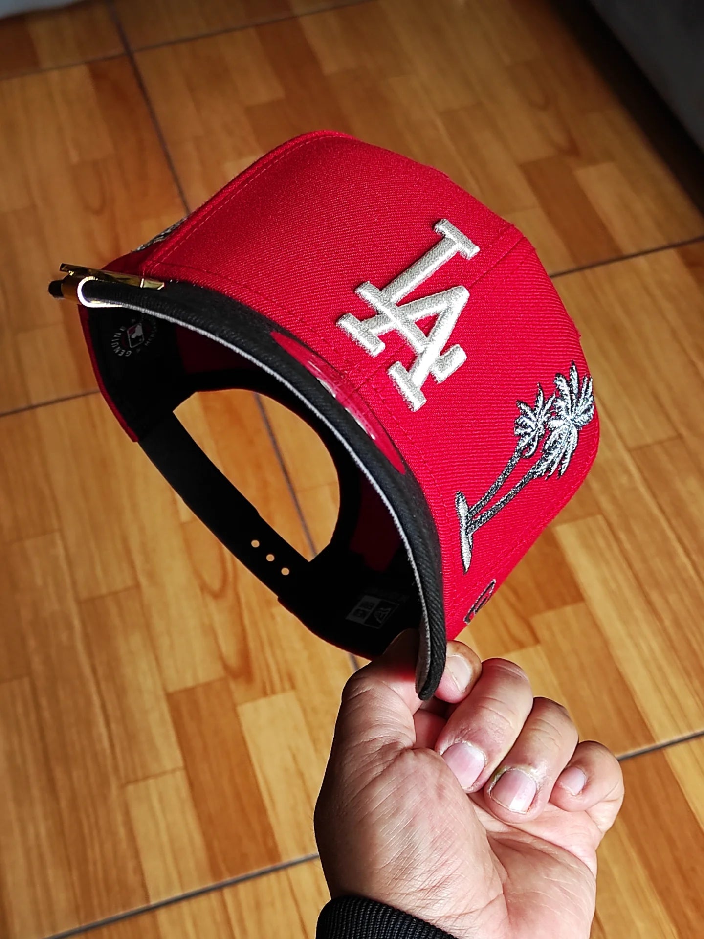 New Era Los Angeles Dodgers palm 🌴two Tone red black 9FIFTY snapback