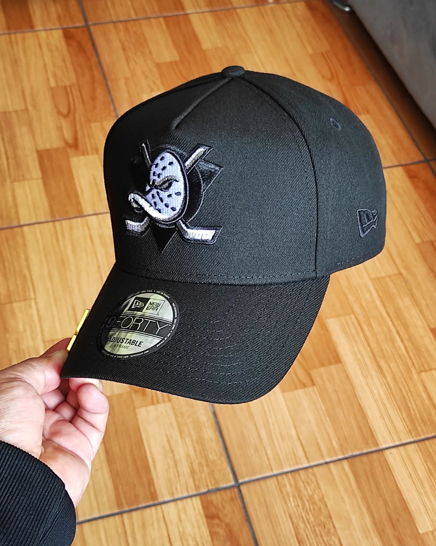 New Era Anaheim Ducks 30th aniversario black prime 9FORTY A-FRAME