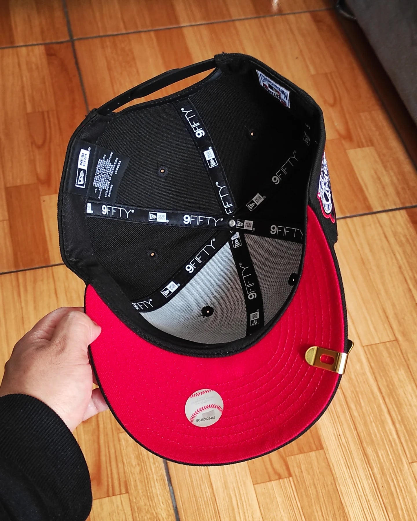 New Era New York Yankees Subway Series colección liberty 🗽 black red 9 FIFTY Snapback