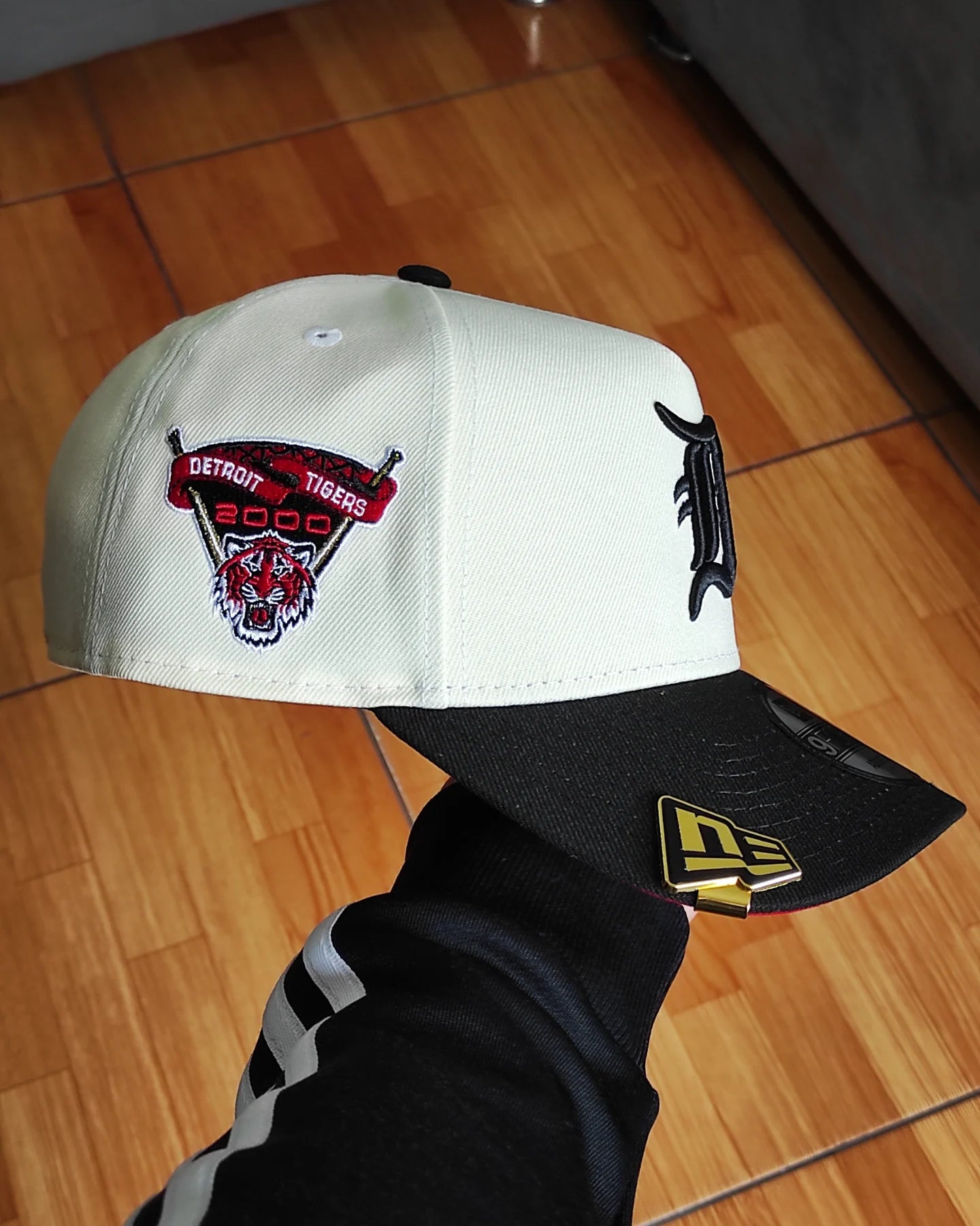 New Era Detroit Tigers Chrome Black 2 Tone 2000 Stadium 9Forty A-Frame Snapback