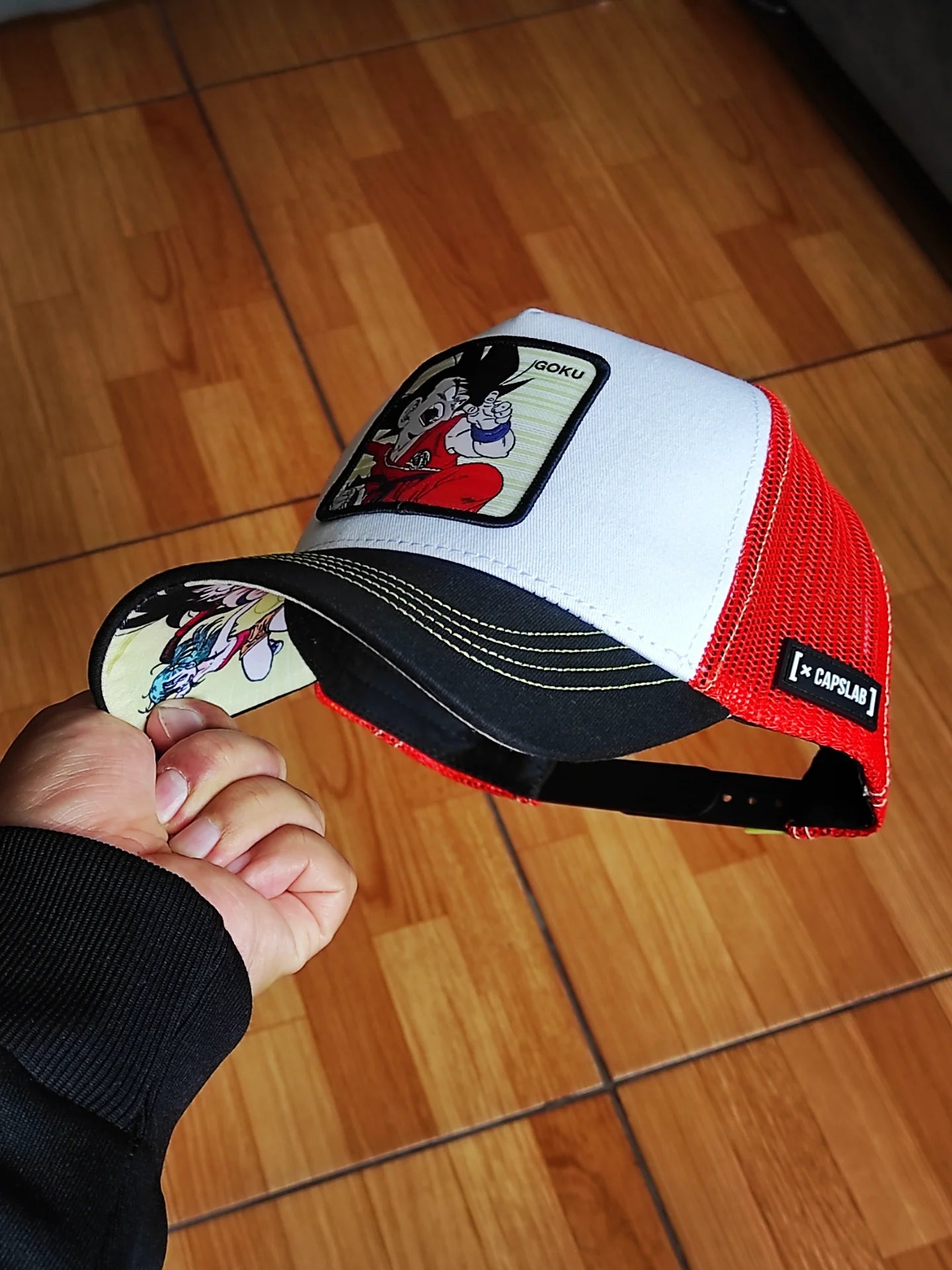 Capslab Dragon Ball Goku Trucker Snapback Hat