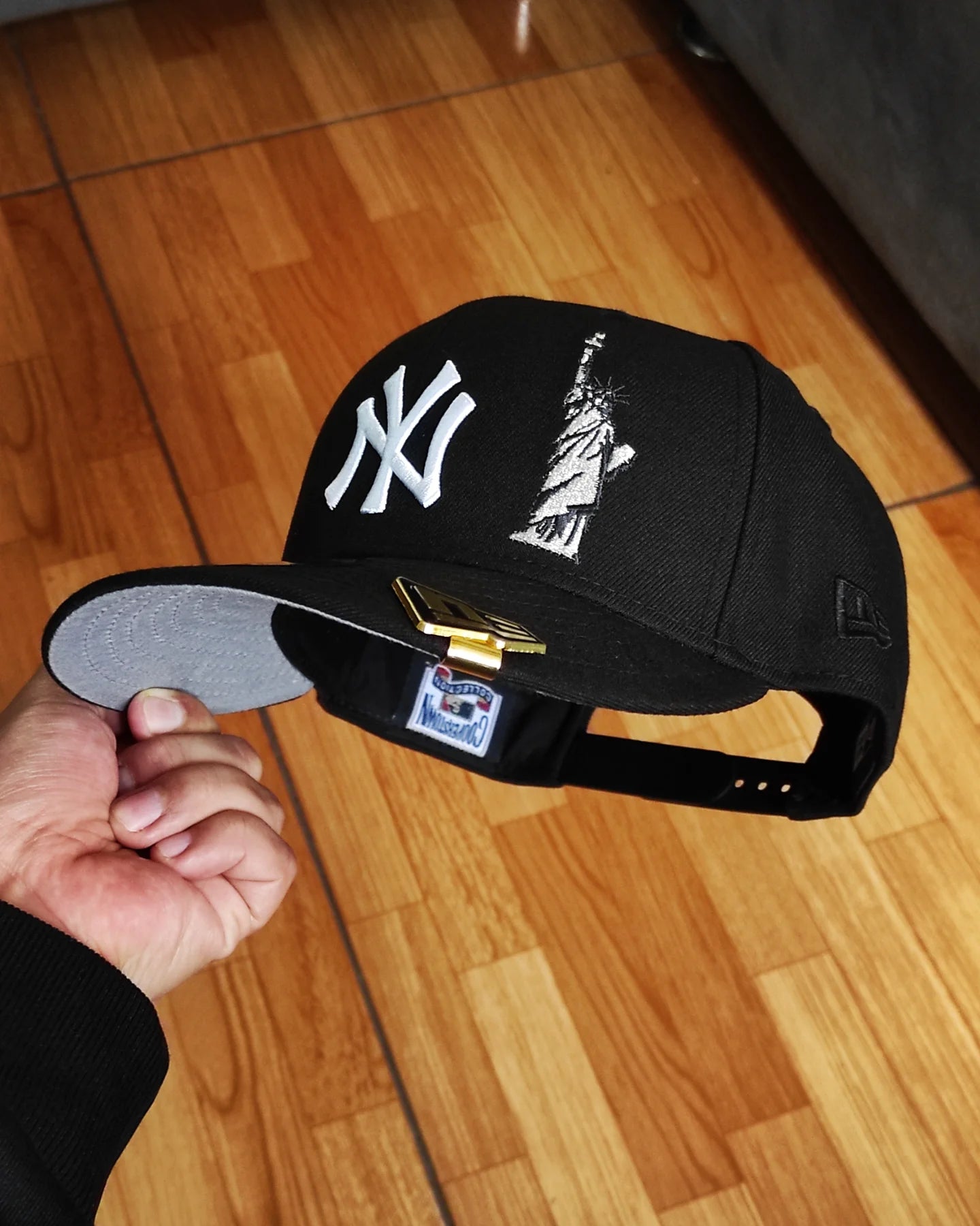 New Era New York Yankees world series 1999 colección liberty 🗽 black white 9 FIFTY Snapback