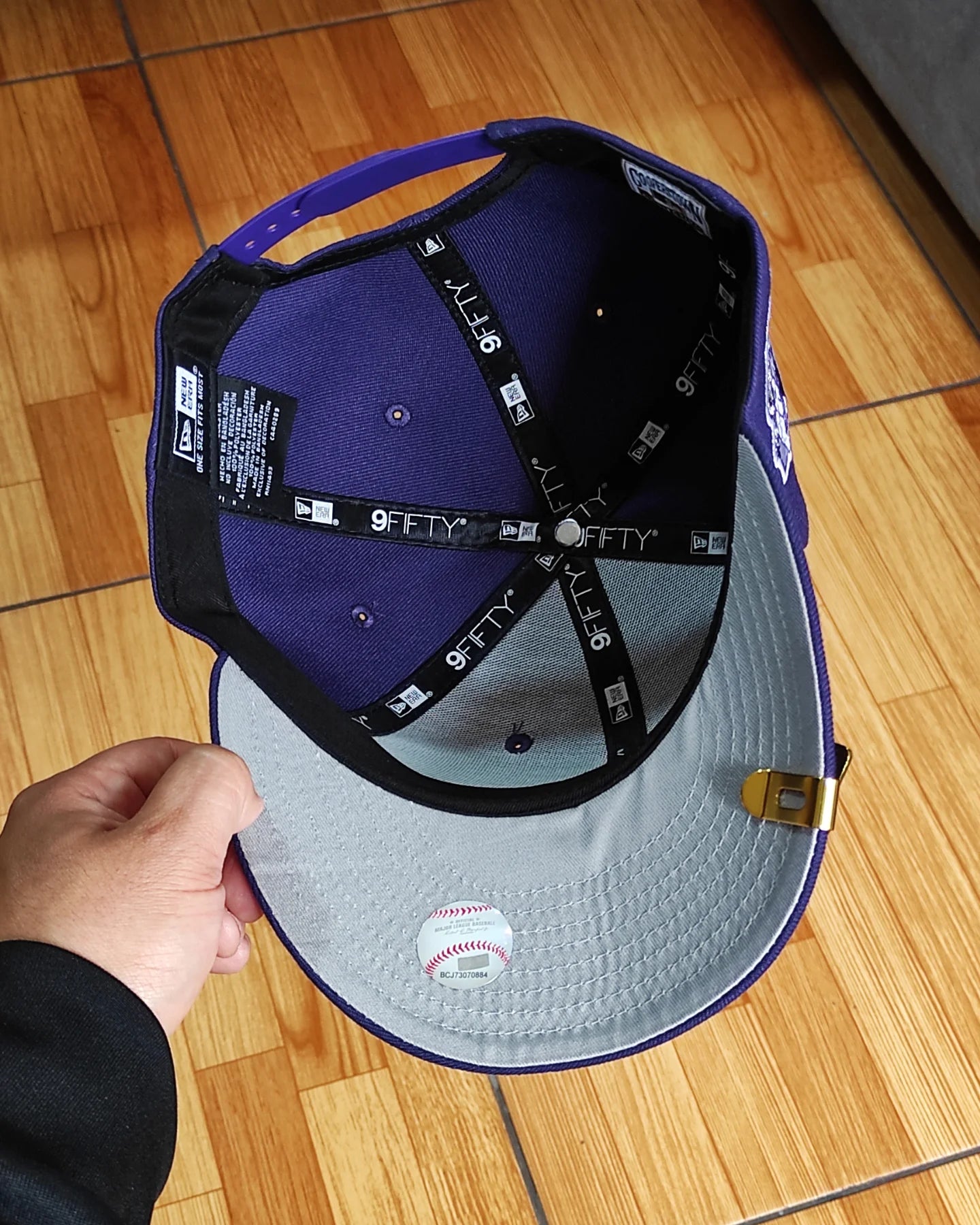 New era New York Yankees World series 1999 purple 9 FIFTY Snapback
