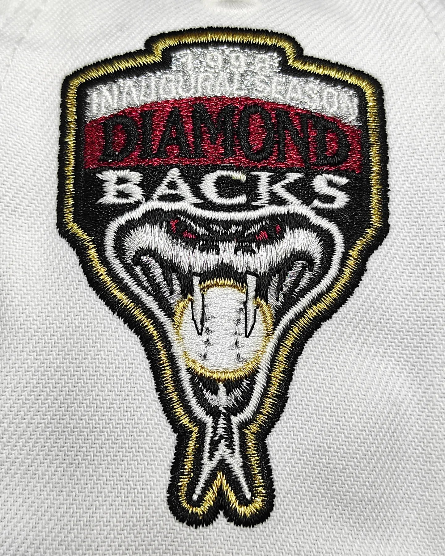 New Era Arizona Diamondbacks 1998 New Era 9Fifty Snapback blanco , rojo , plomo