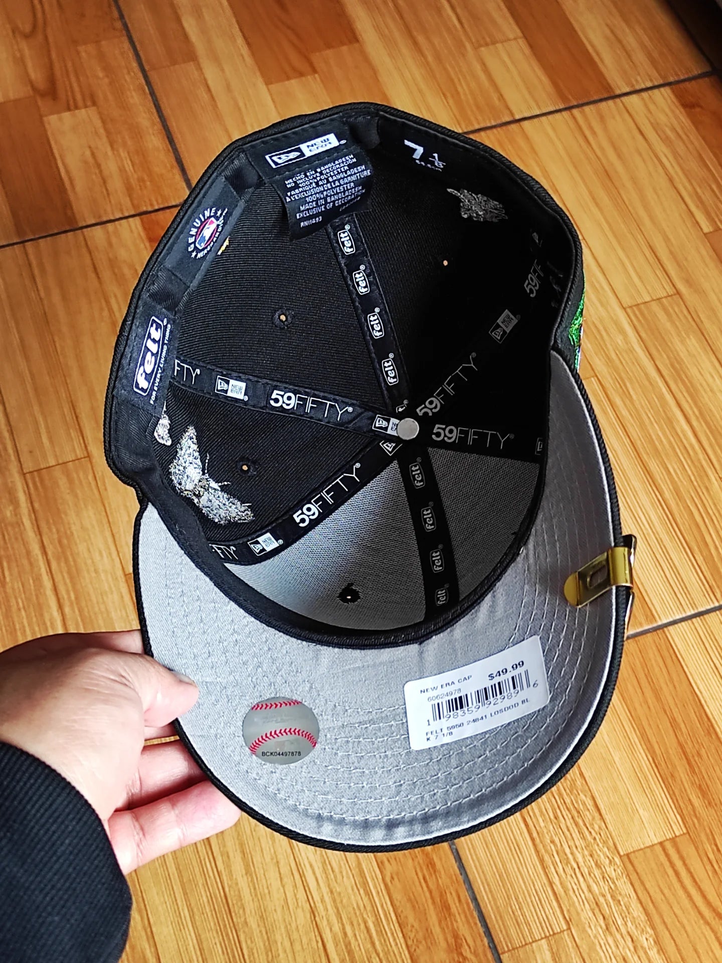 New Era Los Angeles Dodgers FELT 🦋 black 59fifty